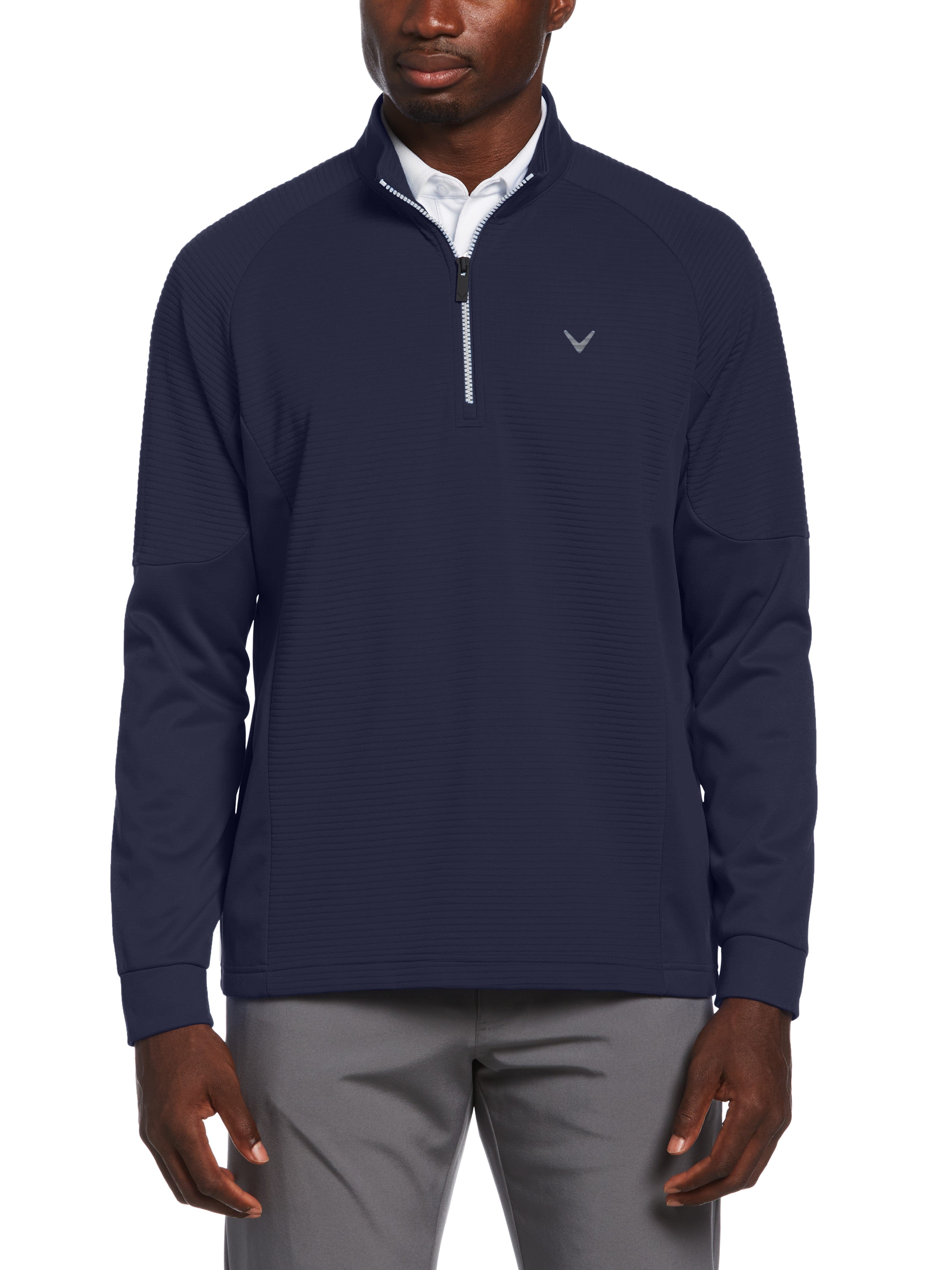 Men's Tech Fleece 1/4 Zip Pullover Hoodie - Lightweight & Breathable Athletic Jacket for Running, Gym & Outdoor Activities