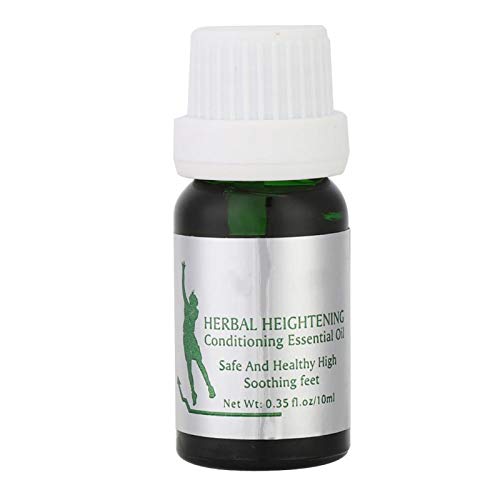 Natural Herbal Height Increasing Essential Oil - 10ml for Foot Massage & Wellness - Promotes Relaxation & Foot Care for Daily Use