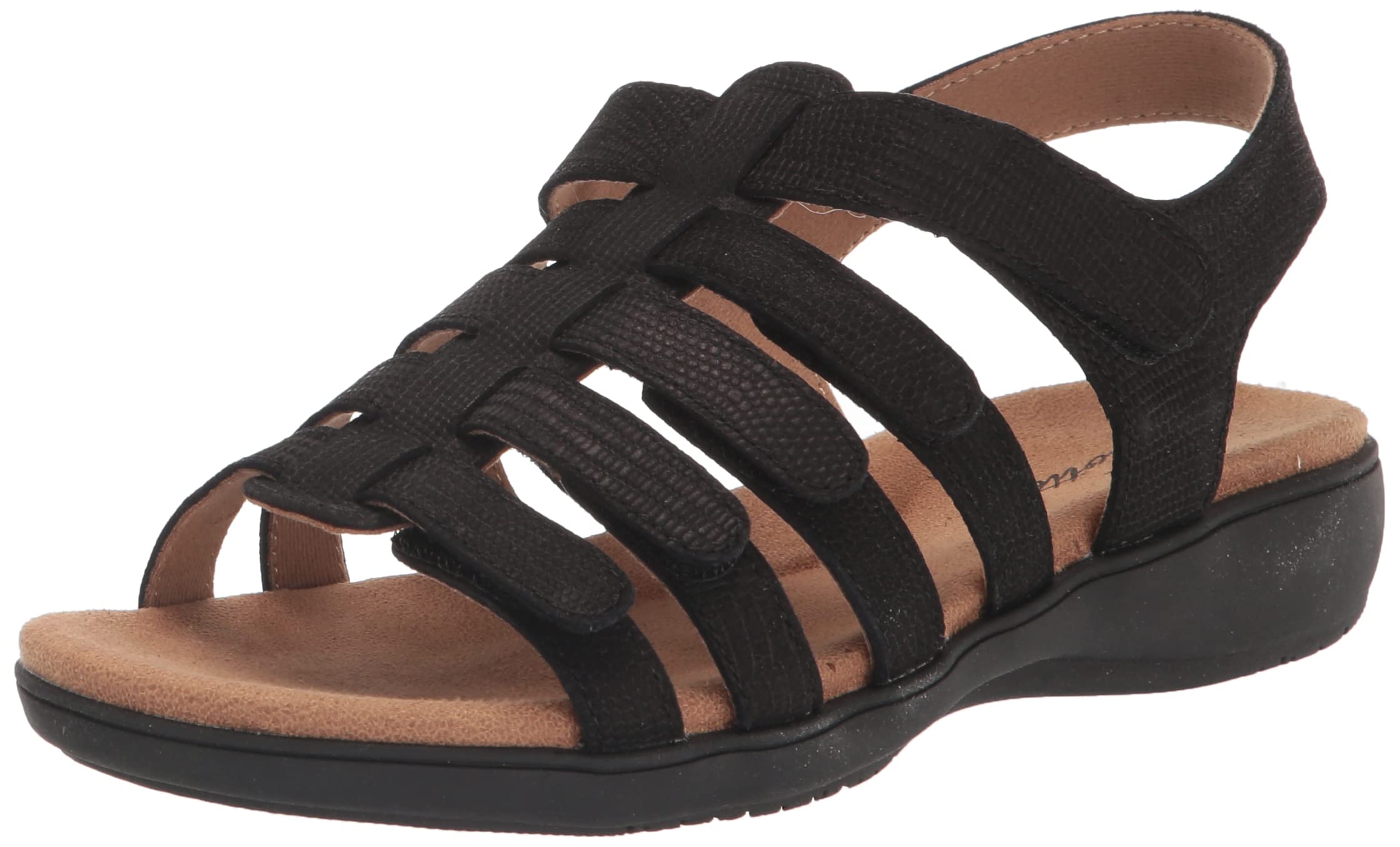 Trotters Women's Flat Sandals - Comfortable Summer Casual Shoes for Walking, Beach & Vacation | Lightweight Slip-On Ladies Sandals