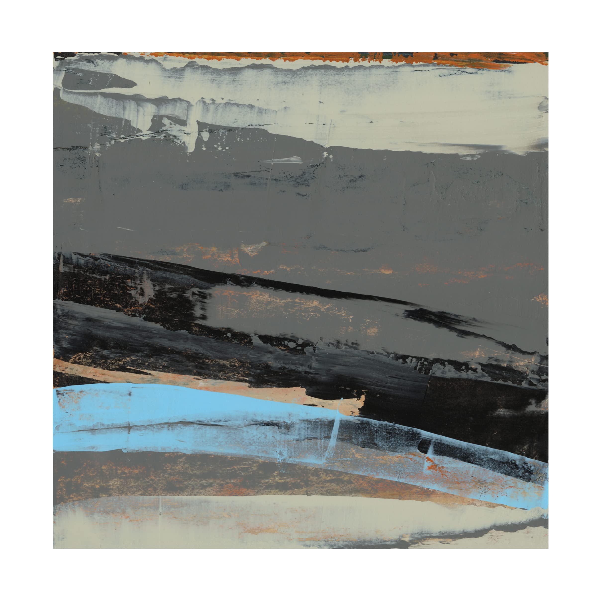 Trademark Fine Art 'Elate I' Canvas Wall Art by Sharon Gordon - Modern Abstract Painting for Living Room, Bedroom & Office Decor