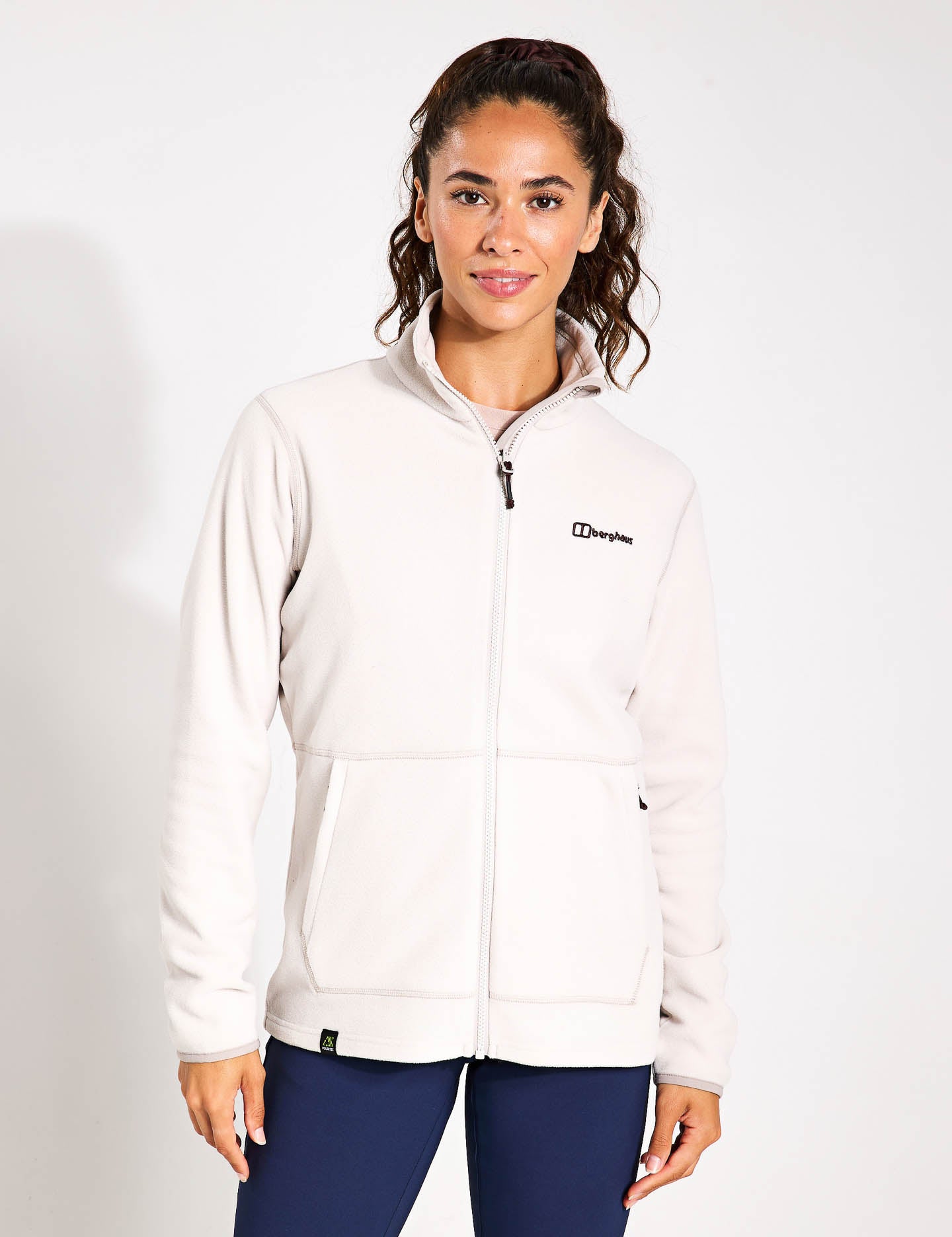 Prism 2.0 Micro Full Zip Fleece Jacket for Men & Women - Lightweight Warm Stone Color Outdoor Pullover for Hiking, Camping & Casual Wear