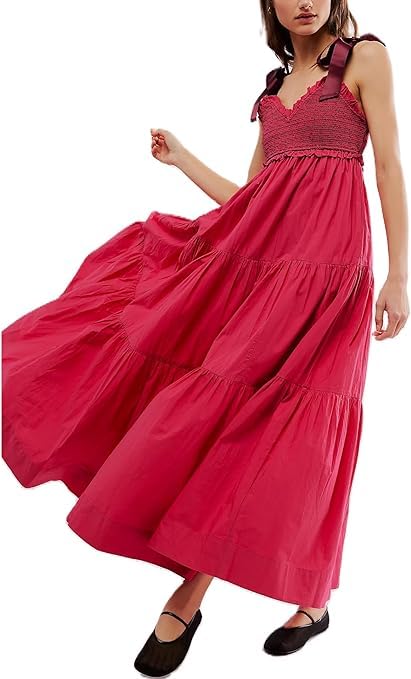 Shirred Red