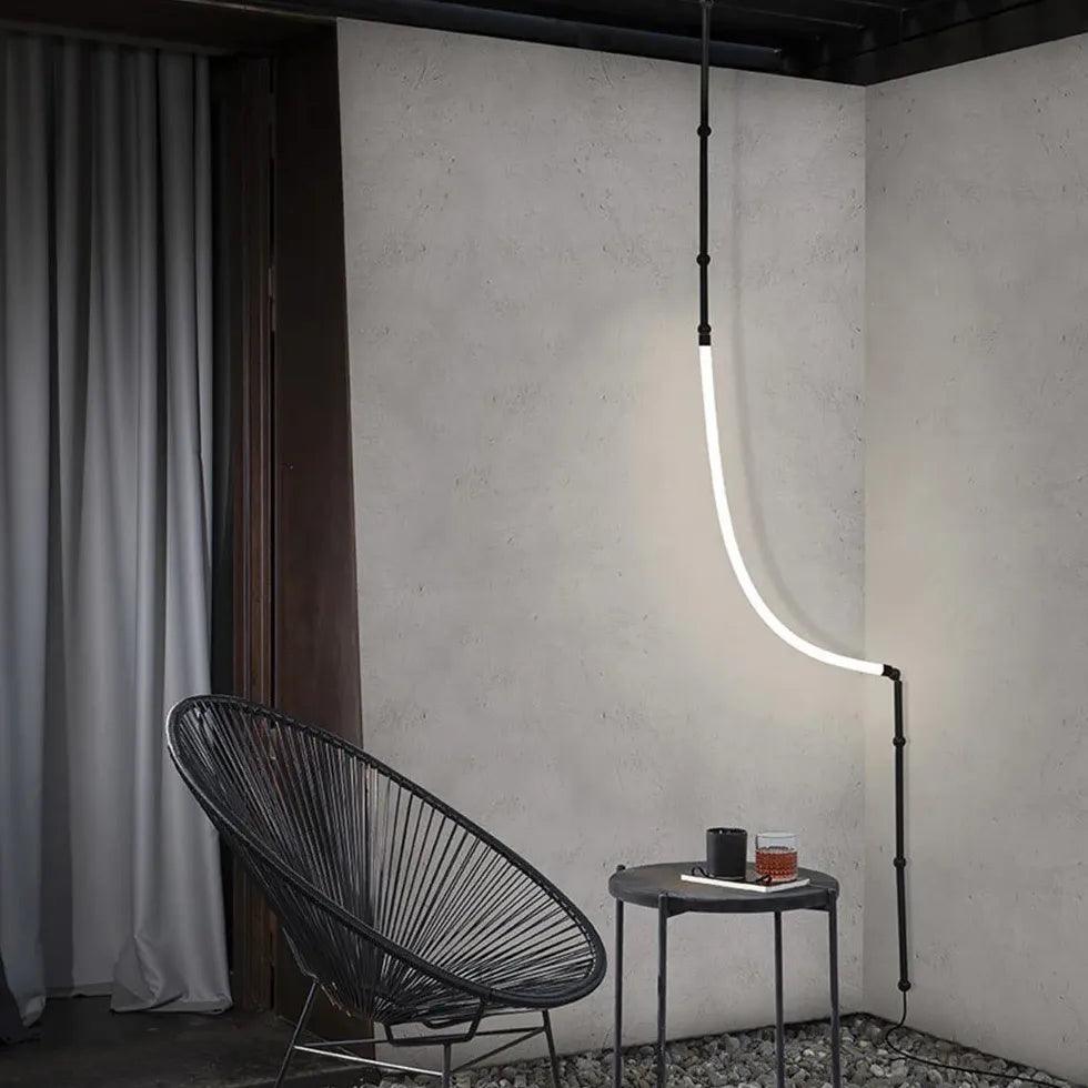 Modern Black Dining Room Pendant Light - Sleek Minimalist Design for Kitchen Island, Breakfast Nook & Contemporary Dining Spaces