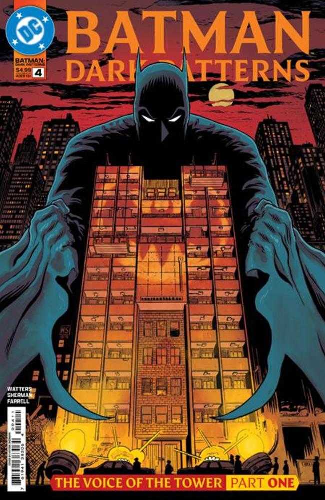 Batman Dark Patterns #4 (Of 12) Cover A Hayden Sherman - DC Comics Graphic Novel, Collectible Batman Series - Perfect for Comic Book Collectors & Superhero Fans