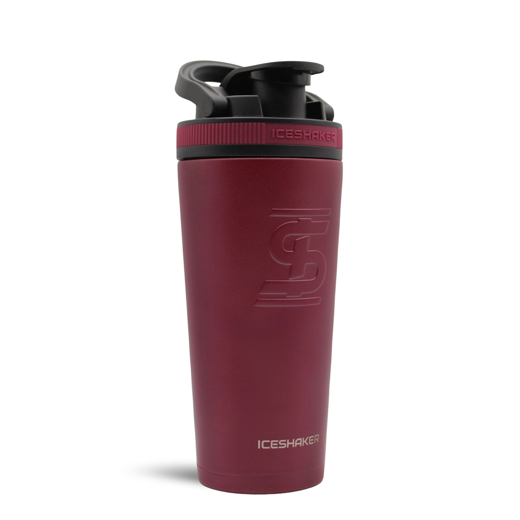 26oz Ice Shaker Matte Series - Leak Proof Protein Shaker Bottle for Gym, Workout & Travel | BPA Free Fitness Water Bottle with Mixing Ball & Storage Lid