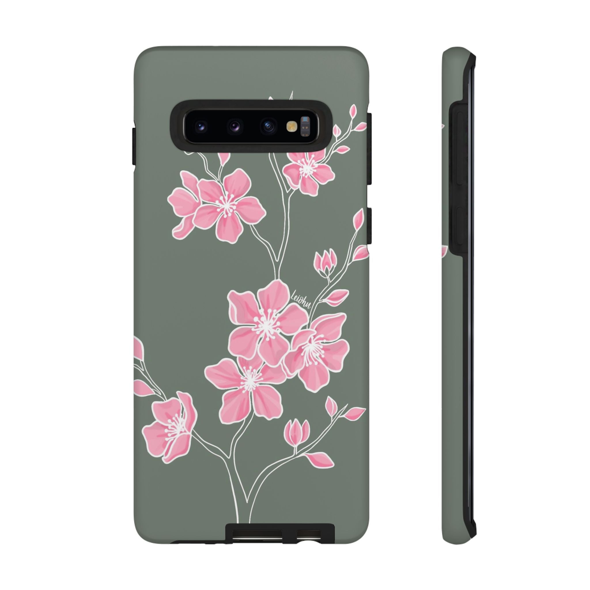 Samsung Galaxy Phone Case with Cherry Blossom Design - Stylish Protective Cover for Everyday Use, Travel & Work