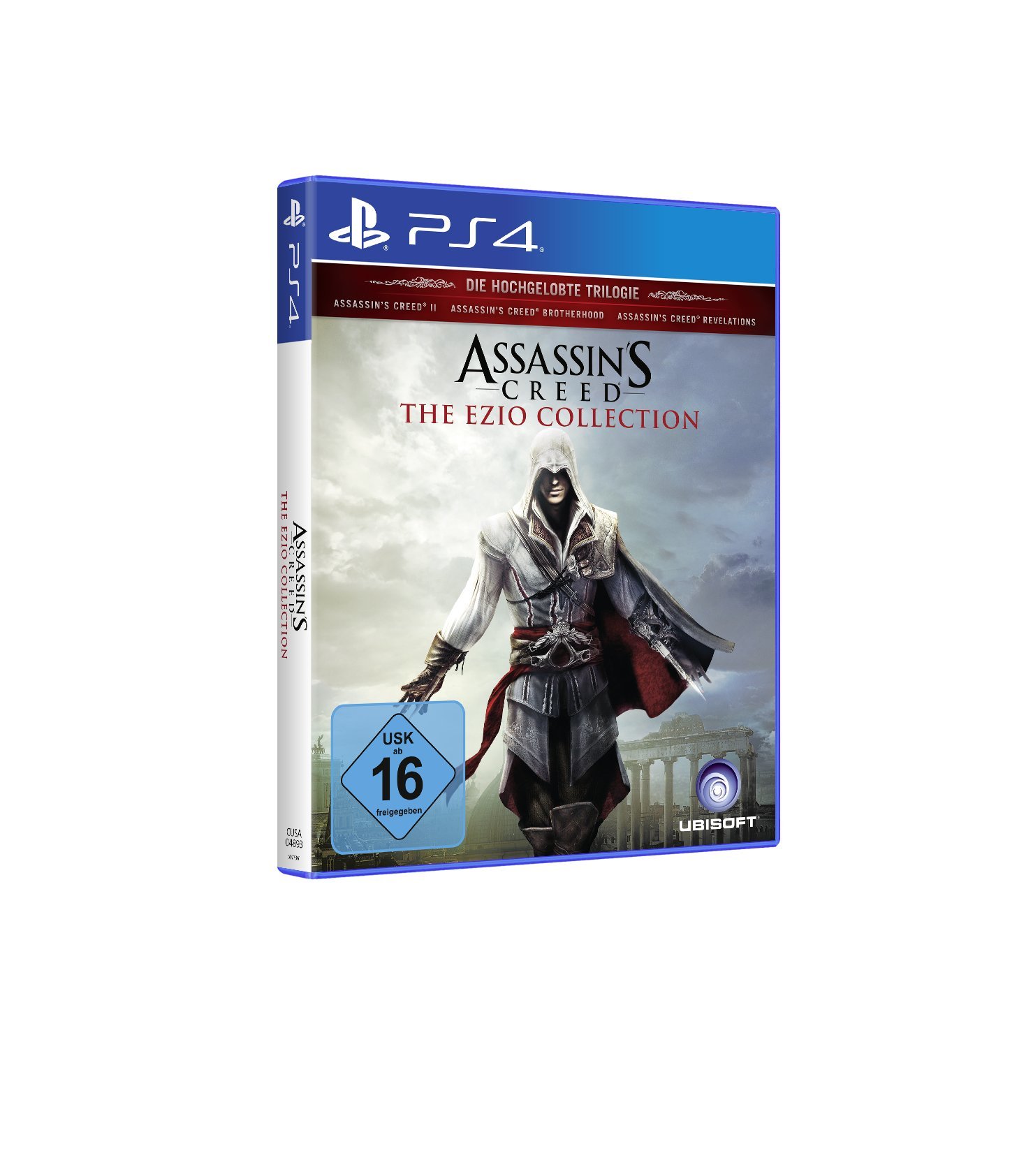 Assassin's Creed Ezio Collection for PlayStation 4 - Germany Edition | Action-Adventure Game Bundle with 3 Epic Games | Perfect for Fans of Historical RPGs & Open-World Gaming