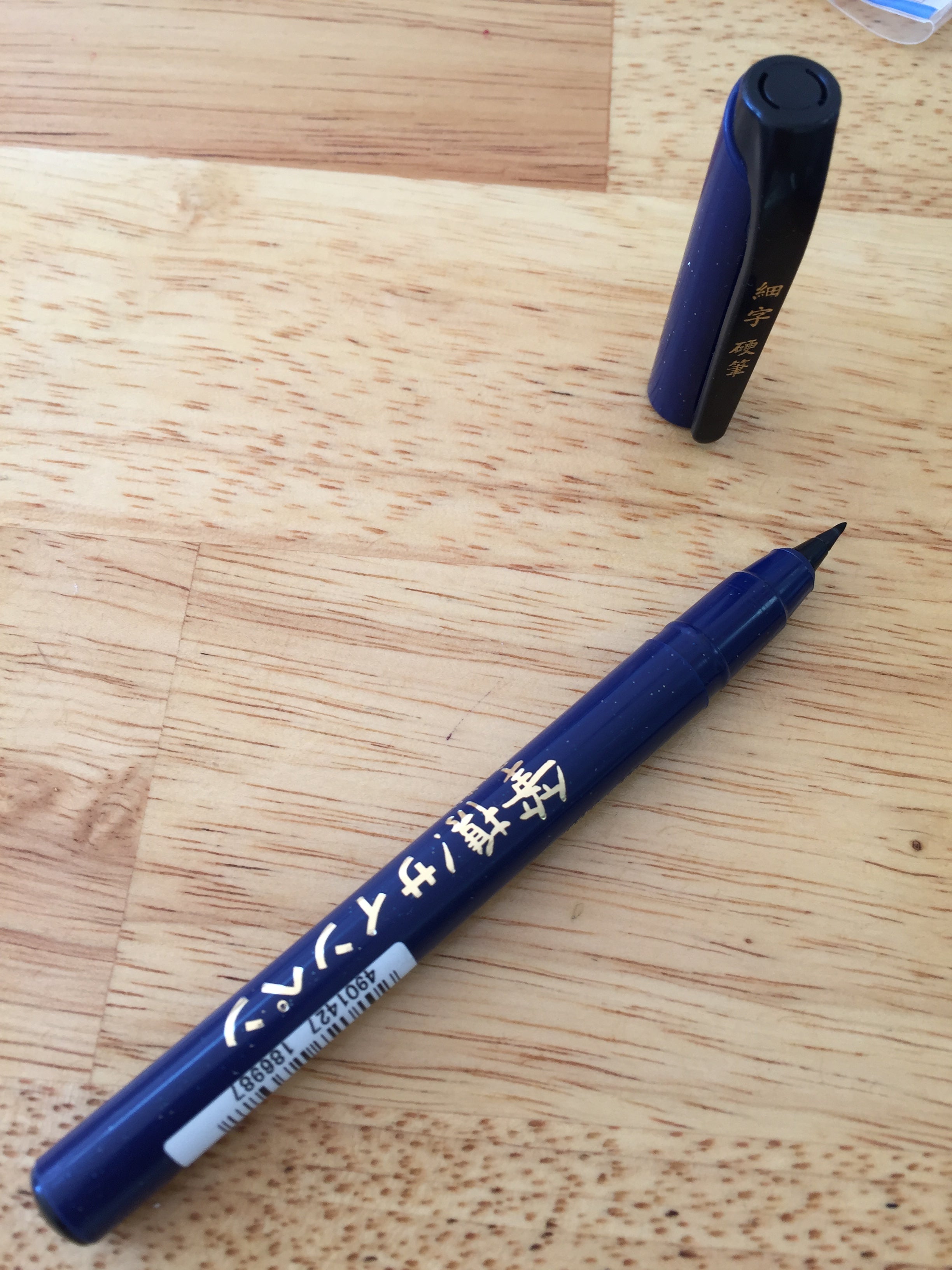 Kuretake Hikkei Fine Brush Pen - Premium Japanese Calligraphy & Art Marker for Lettering, Sketching, and Watercolor Painting