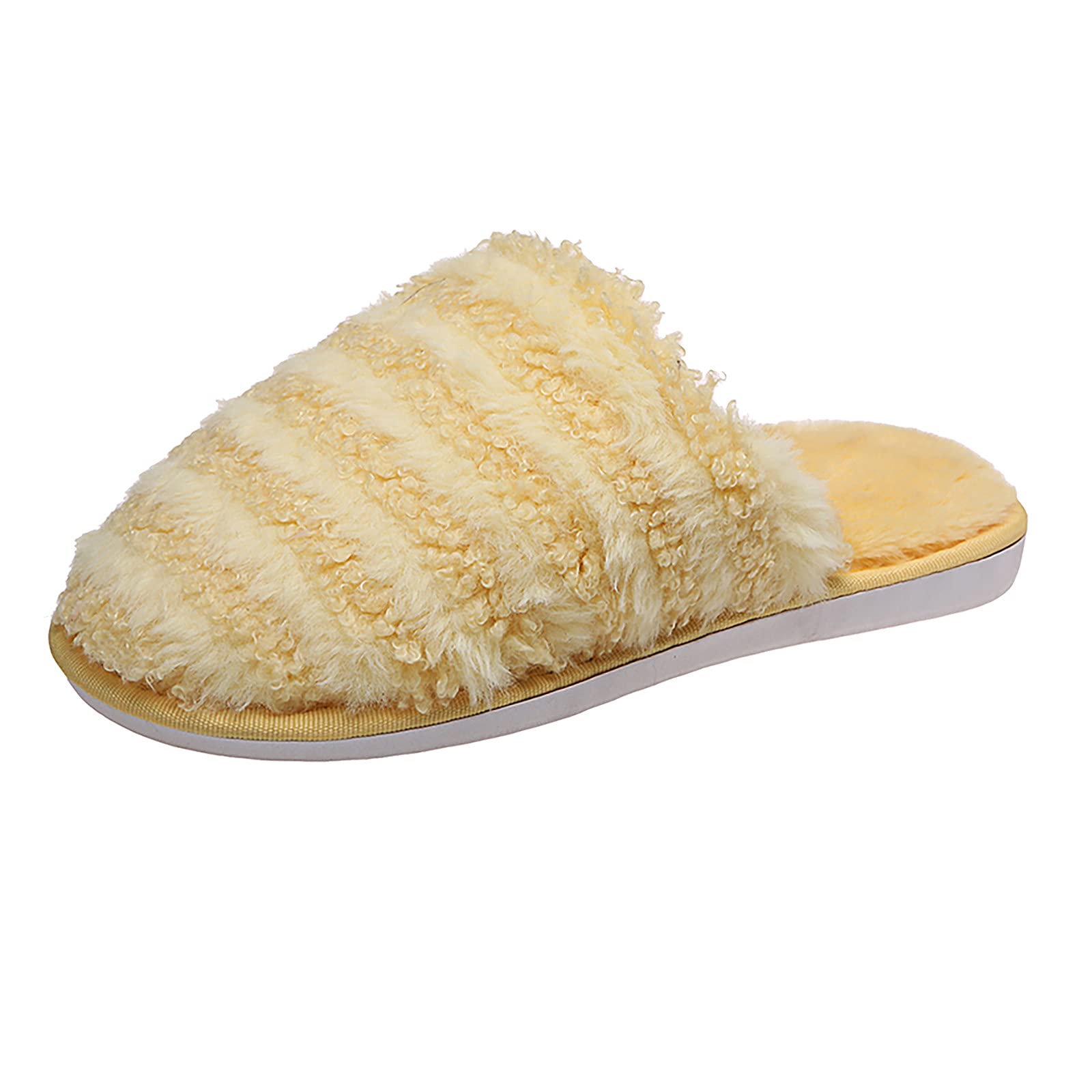 Women's Warm Memory Foam Anti-Slip House Slippers - Soft Cotton Indoor Bedroom Shoes for Comfort & Coziness - Perfect for Relaxing at Home, Lounging & Winter Wear