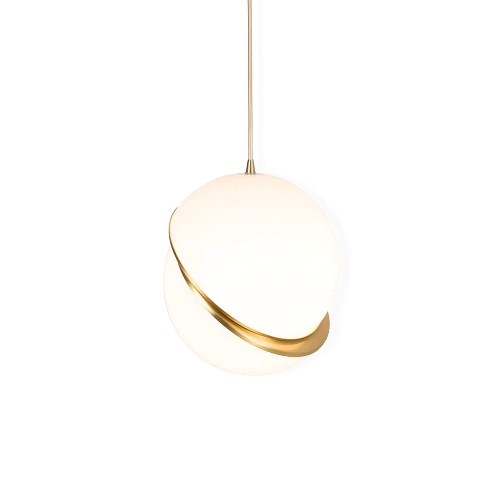 Modern Crescent Moon Pendant Light - Elegant Hanging Chandelier for Bedroom, Living Room & Dining Room - Perfect for Boho, Farmhouse & Minimalist Decor