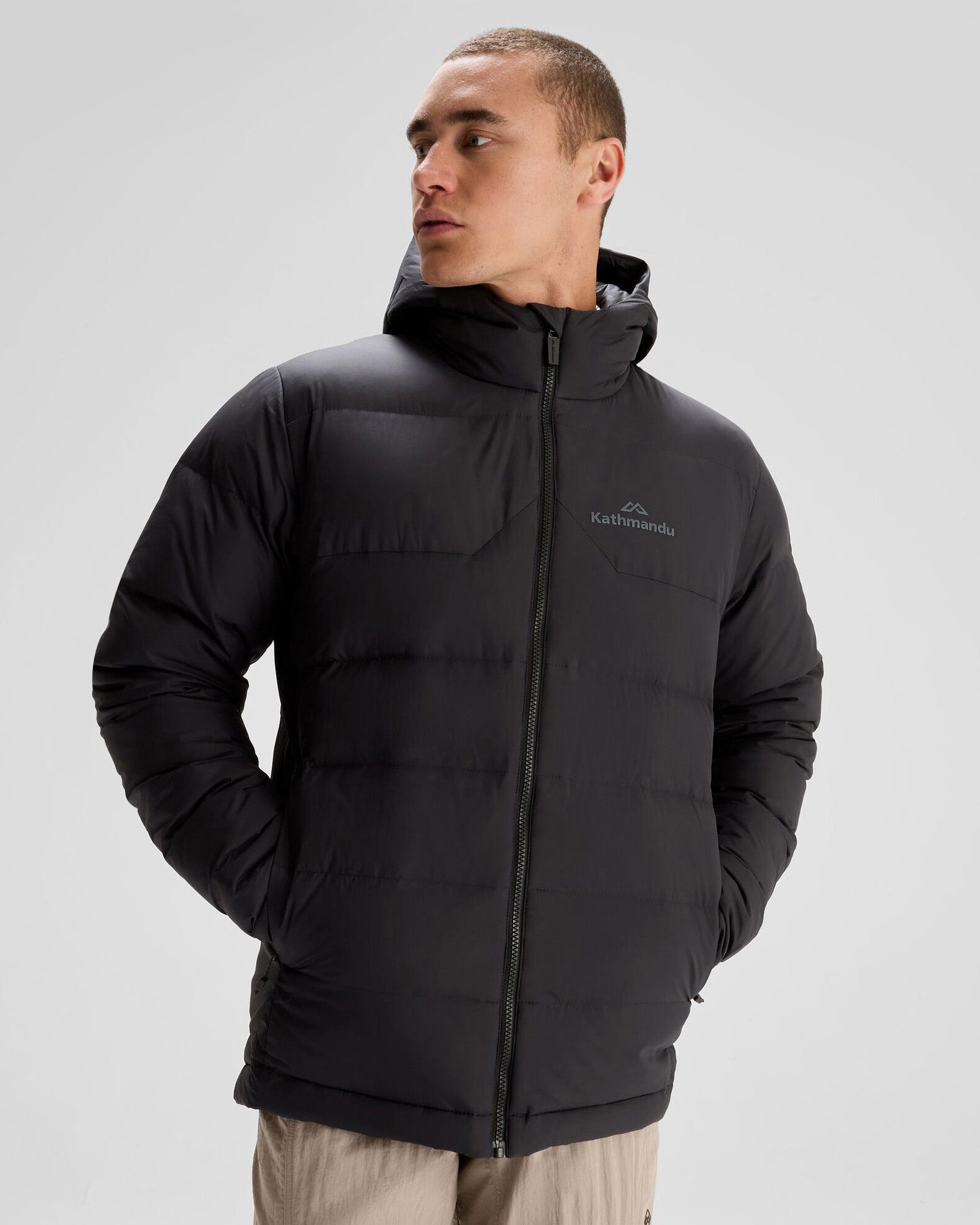 Men's Epiq SE Hooded Down Jacket - Lightweight Winter Coat, Waterproof Windbreaker for Outdoor Activities (Black) | Perfect for Hiking, Camping & Cold Weather Adventures