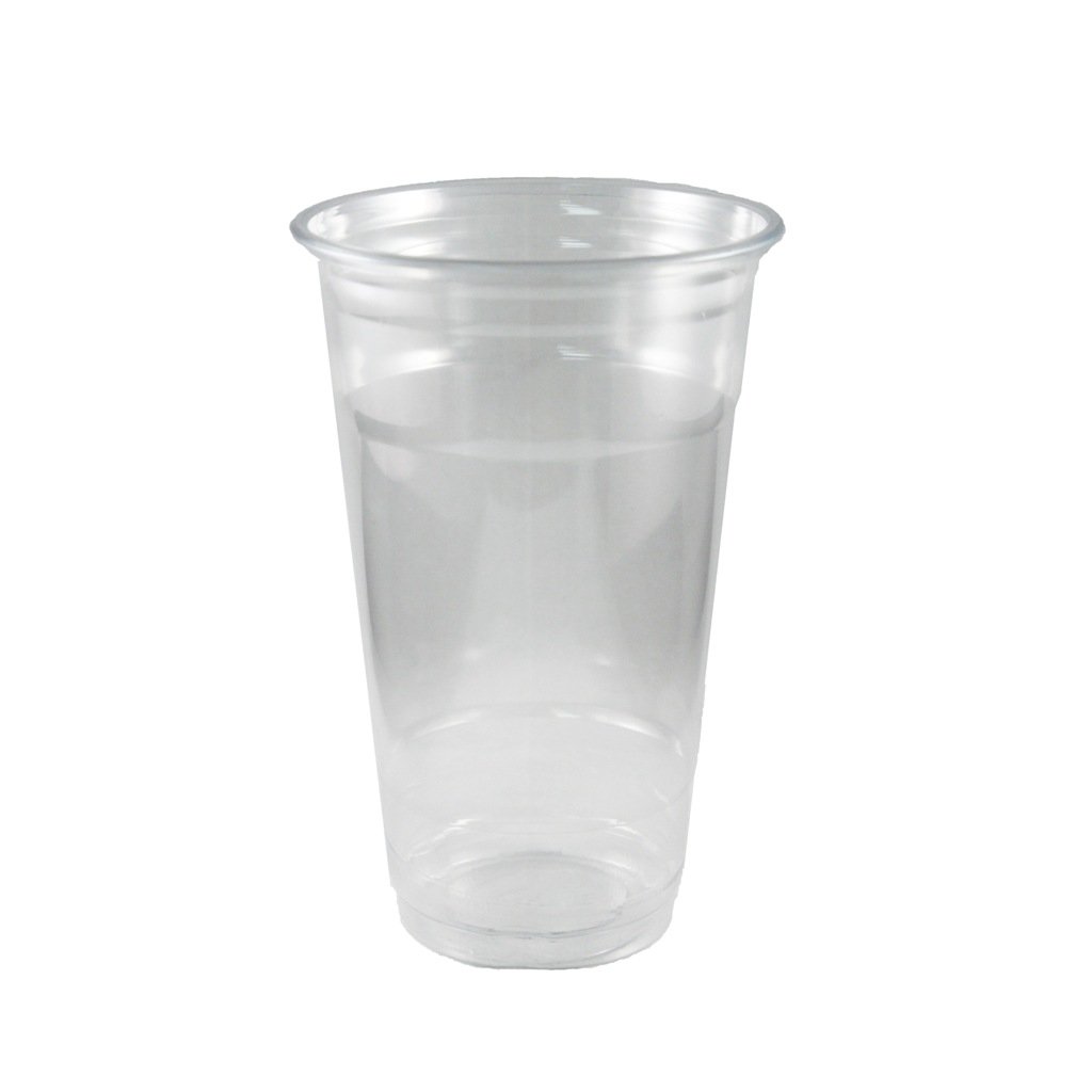 Clear PET Plastic Cups 20oz (1000 Pack) - Disposable Drinkware for Parties, Events, and Catering