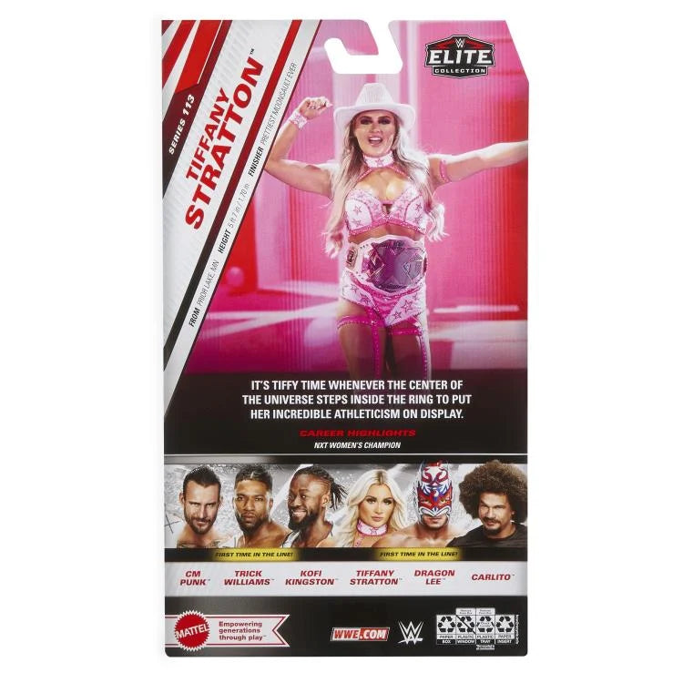 Tiffany Stratton WWE Elite Collection Series 113 Action Figure - Authentic Wrestling Toy for Collectors & Fans - Perfect for Display, Play & Gifting