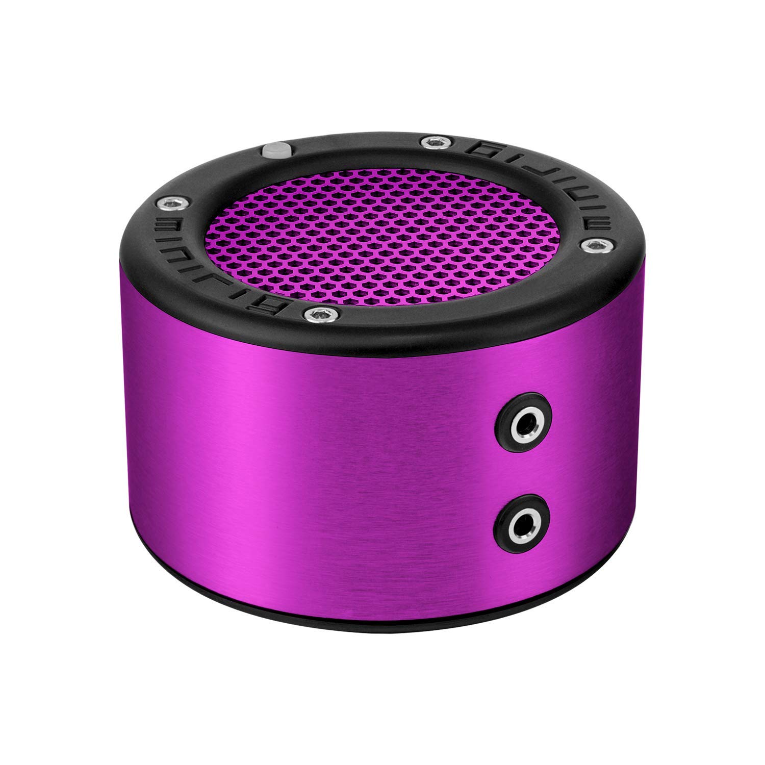 MINIRIG Mini Portable Rechargeable Bluetooth Speaker - 30 Hour Battery Life - Premium Stereo Sound - Wireless Speaker for Travel, Outdoor, Home & Party - Purple