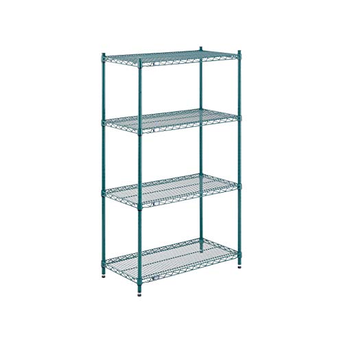 Nexel 4-Tier Adjustable Wire Shelving Unit 24