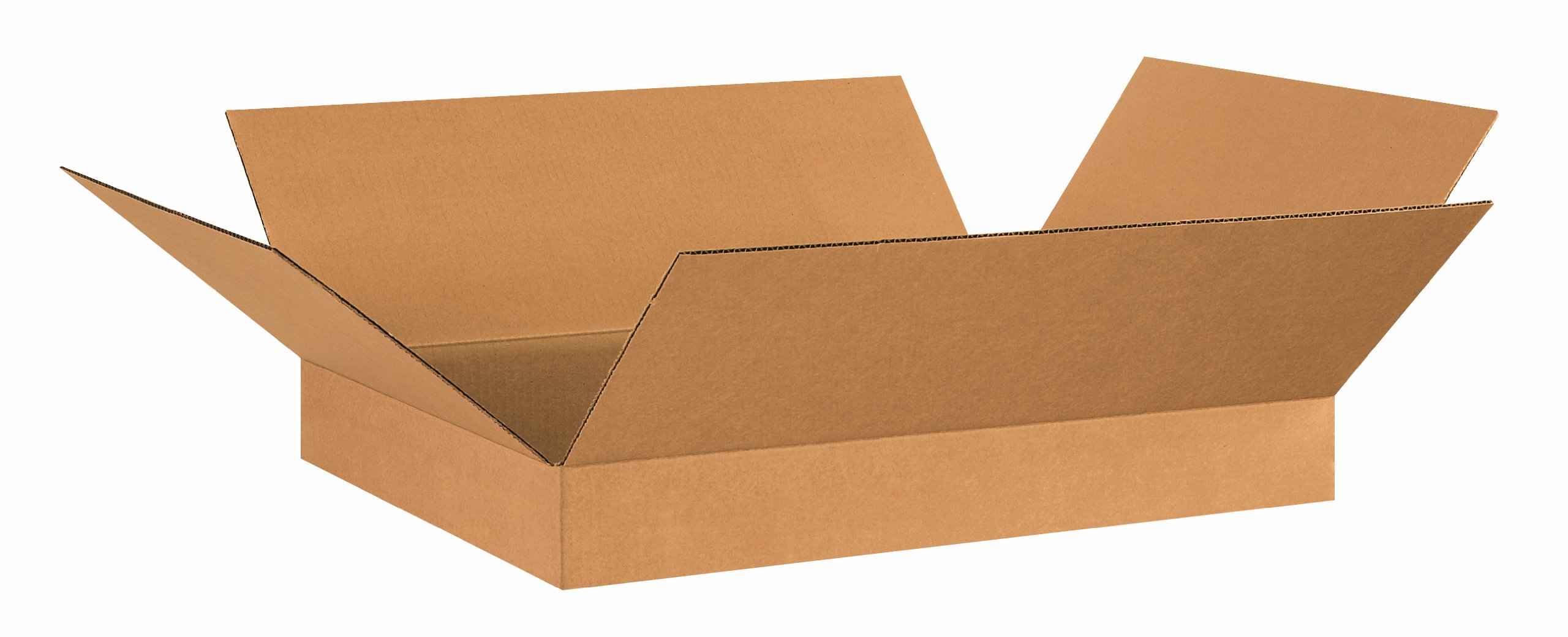 Aviditi 26204 26x20x4 Inches Corrugated Cardboard Boxes for Shipping, Packing, Moving - Kraft Brown (20 Pack) | Heavy Duty Storage, Home Organization & Business Supplies