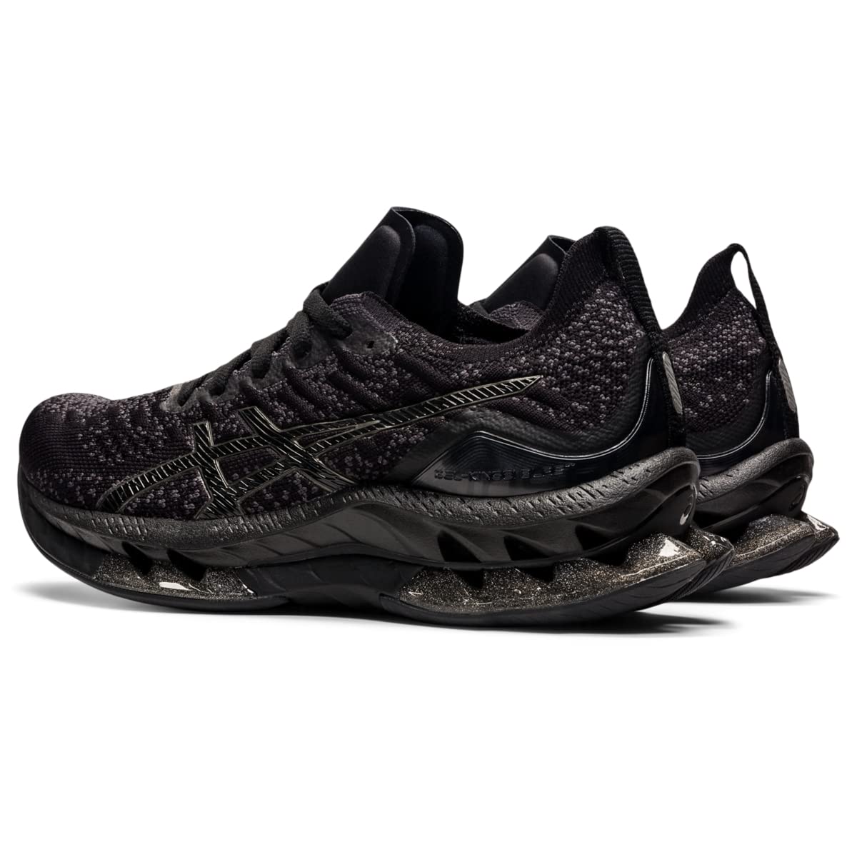 ASICS Women's Kinsei Blast Running Shoes - Size 11 | Black/Black | Lightweight Cushioned Sneakers for Road Running, Jogging & Gym Workouts