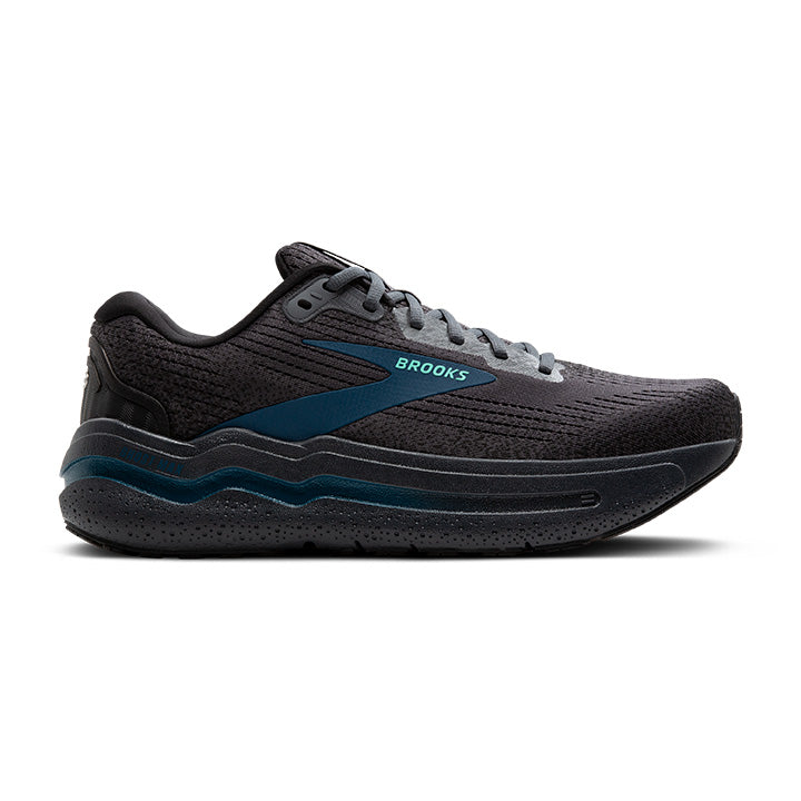 Men's Brooks Ghost Max 2 2E Wide Running Shoes - Cushioned Support for Long Distance & Road Running
