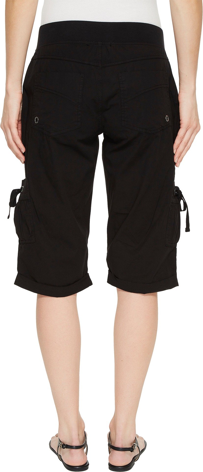 XCVI Rylee Women's High Waisted Stretch Shorts - Black Size XL (16) - Perfect for Yoga, Running & Casual Wear