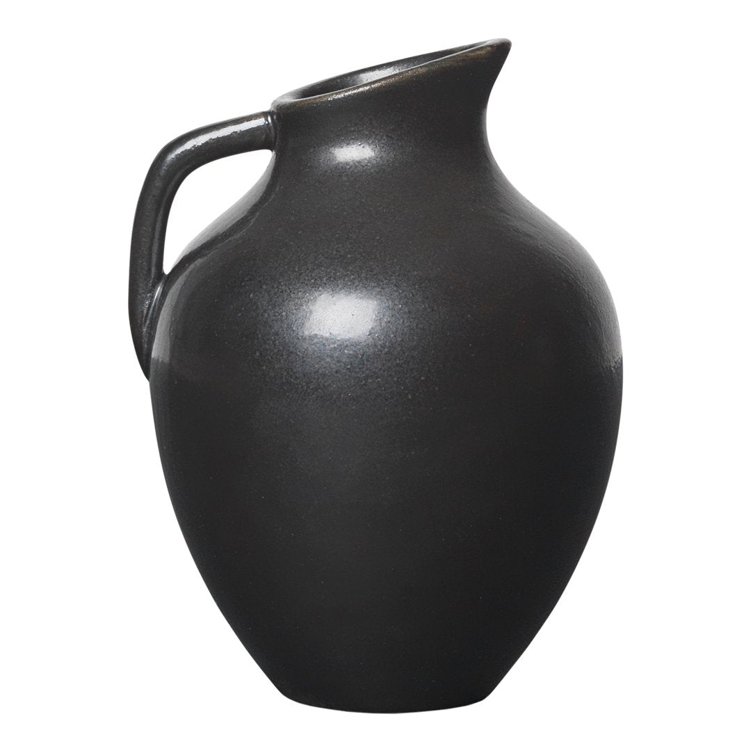 Ferm Living Ary Mini Vase - Small Ceramic Flower Vase for Home Decor, Office Desk & Wedding Centerpieces - Perfect for Succulents, Dried Flowers & Tabletop Arrangements