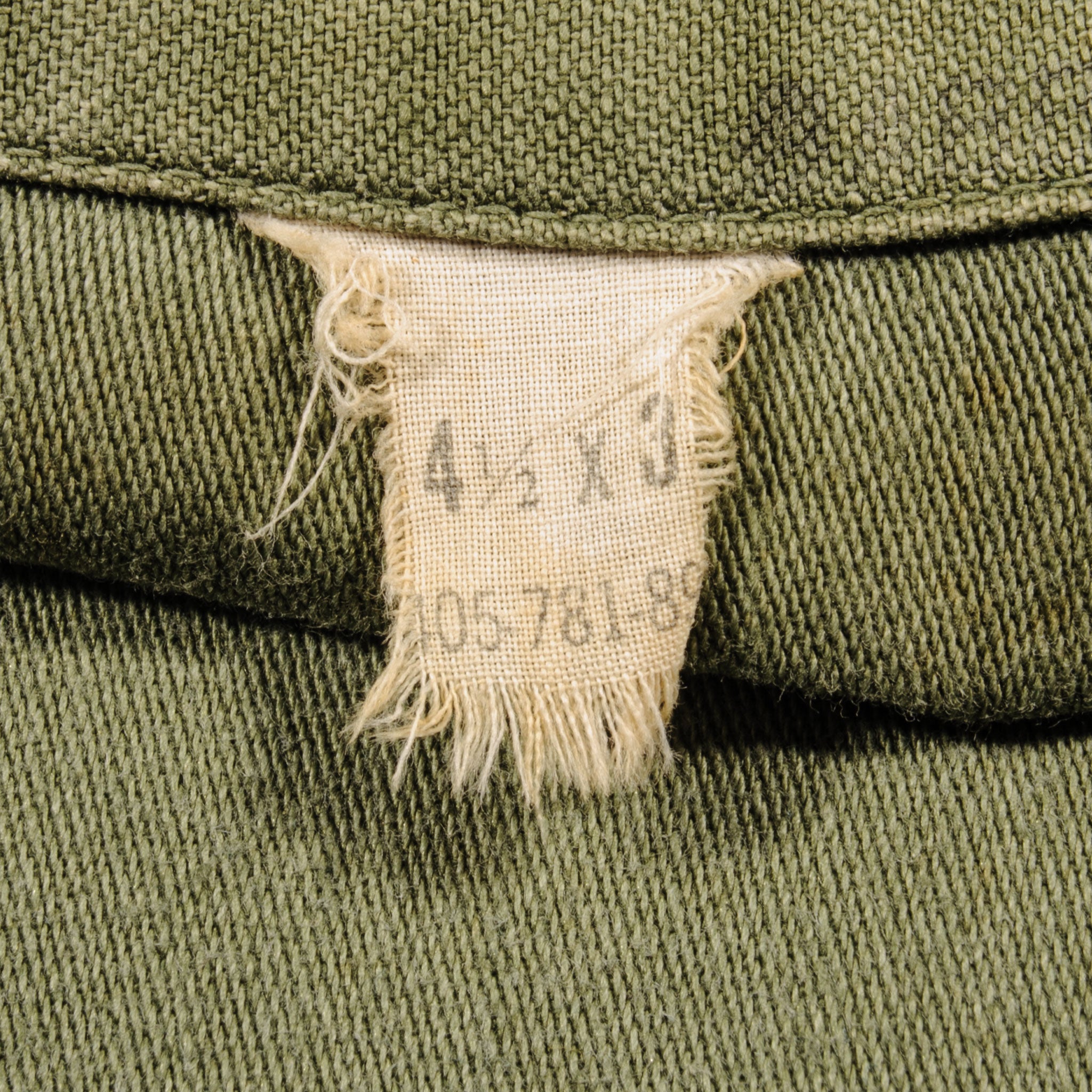 Vintage 1967 US Army Utility Shirt P64 with South Carolina National Guard Old Ninety Six Manager Patch - Authentic Military Surplus for Collectors & Reenactments