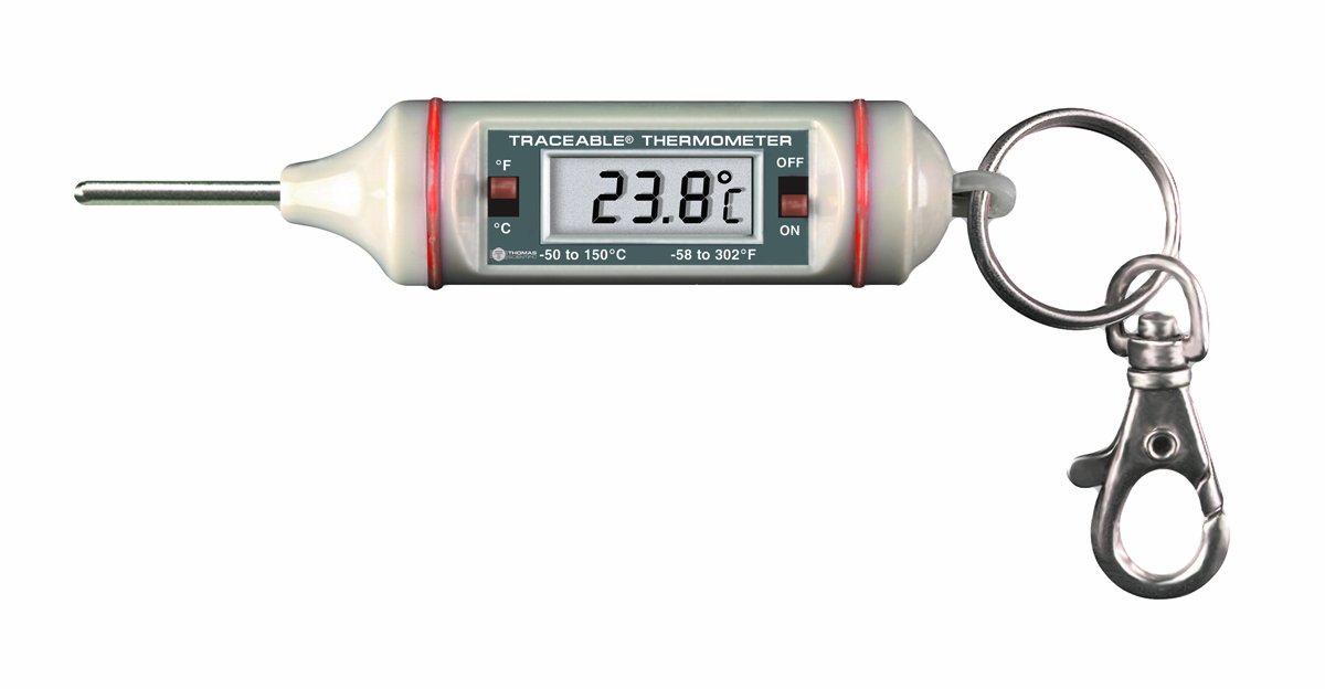 Thomas 5041 Traceable Key-Chain Timer - Compact 1.5