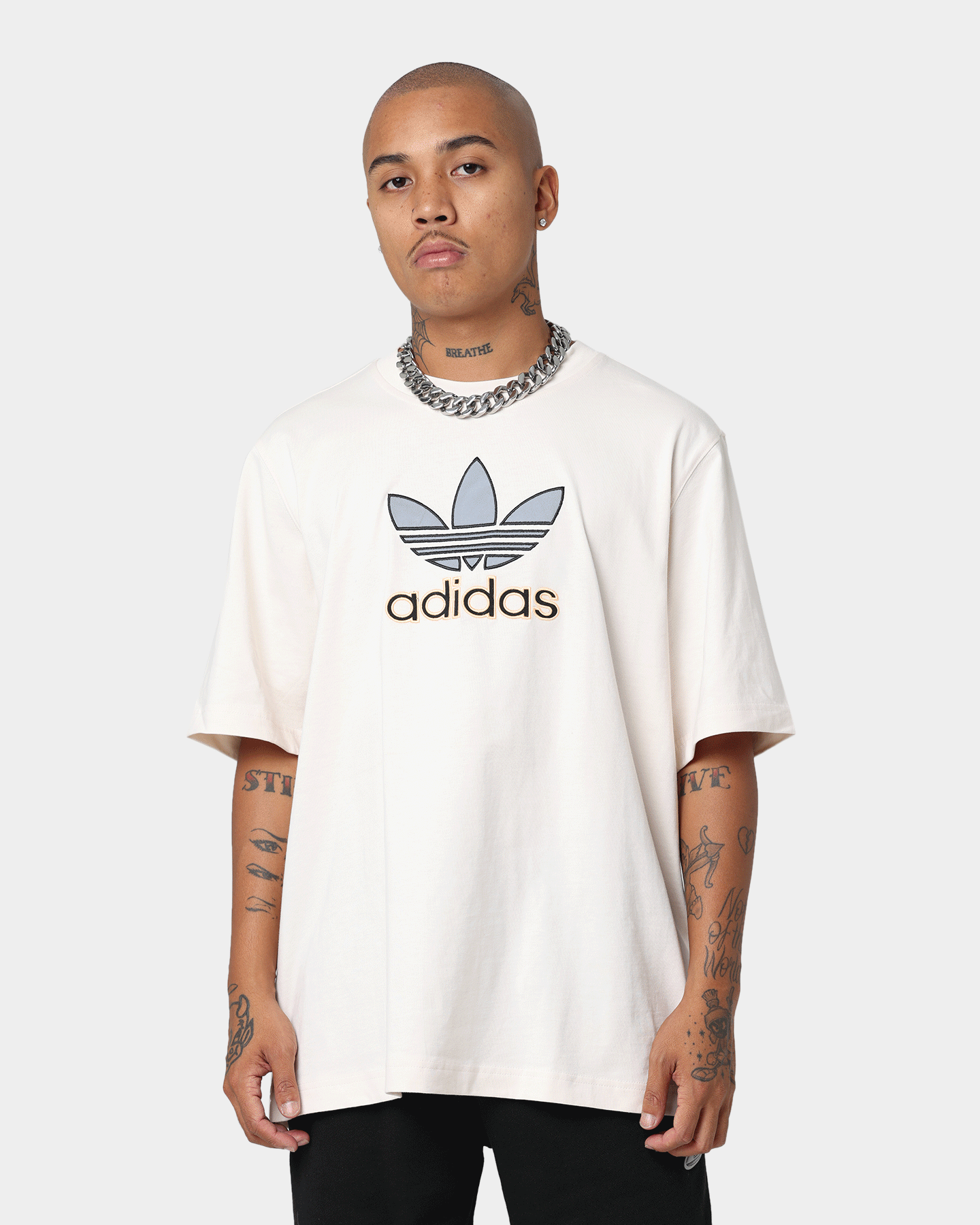 Adidas 4D Cushion Running T-Shirt for Men - Wonder White - Moisture Wicking Athletic Shirt for Workouts & Gym Training