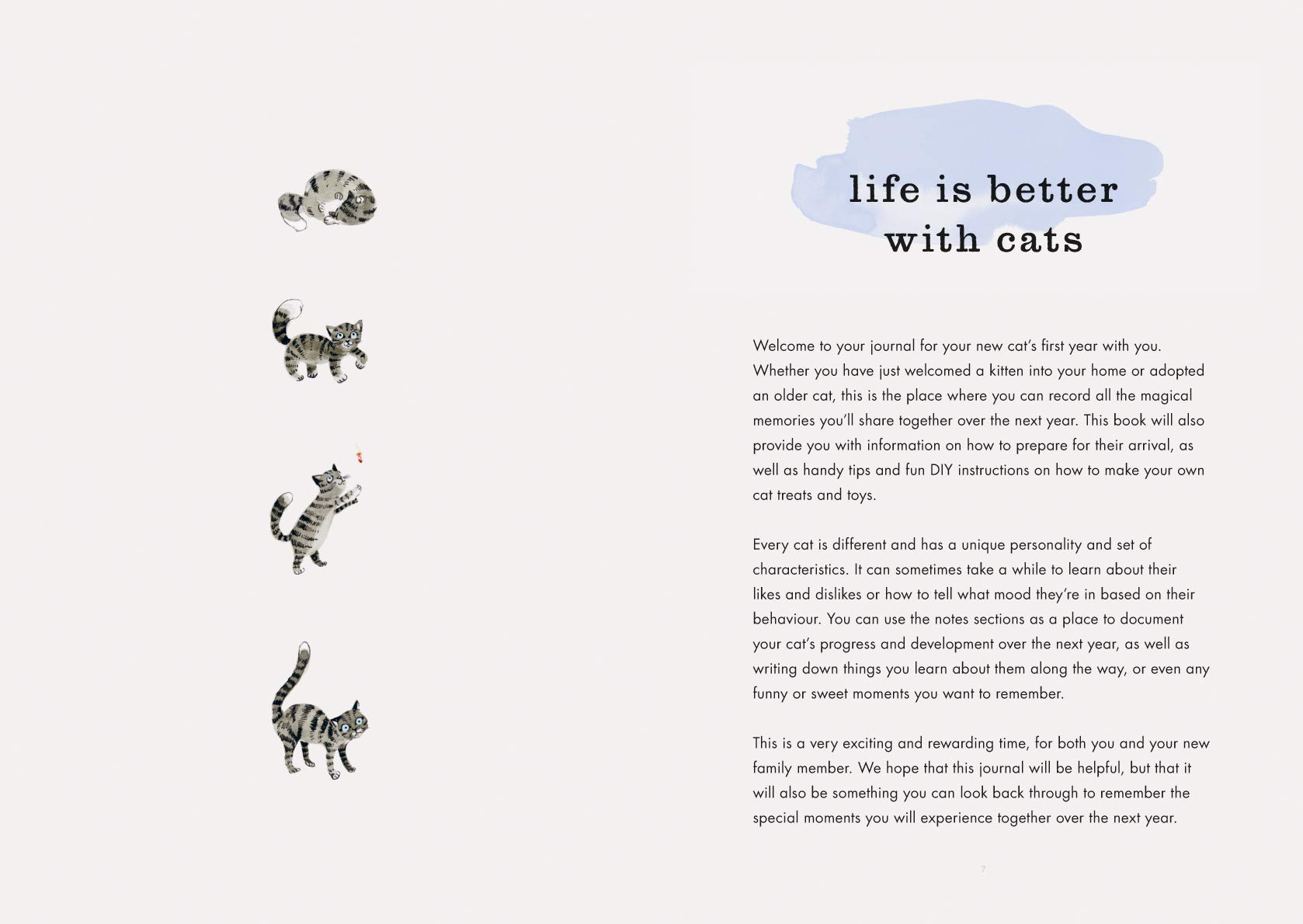 My Cat's First Year: A Memory Journal for Kitten Growth & Milestones - Perfect for New Cat Owners & Pet Lovers