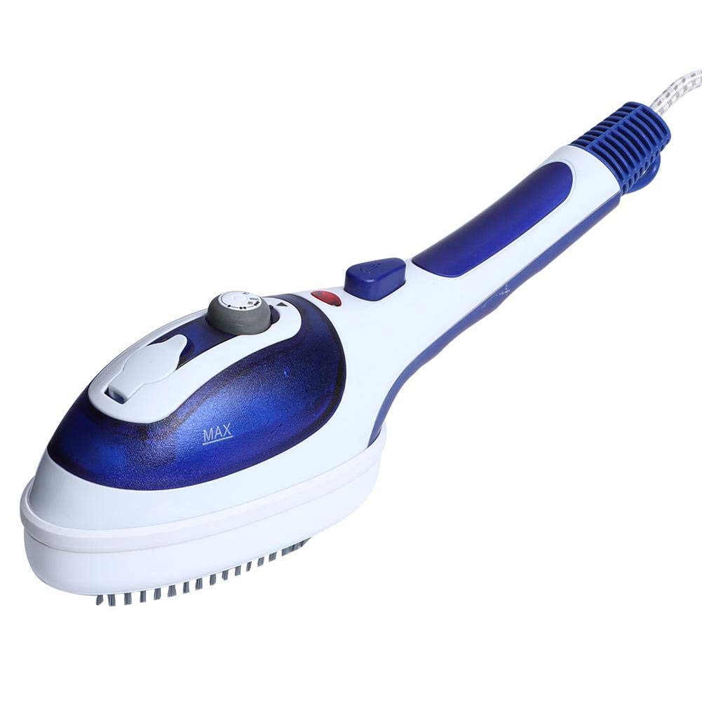 Portable Garment Steamer 100ml - Handheld Clothes Steamer for Travel, Home & Office - Removes Wrinkles from Wool, Cotton & Delicate Fabrics - Compact & Lightweight (110V US Standard) - Perfect for Business Trips, Weddings & Daily Outfits
