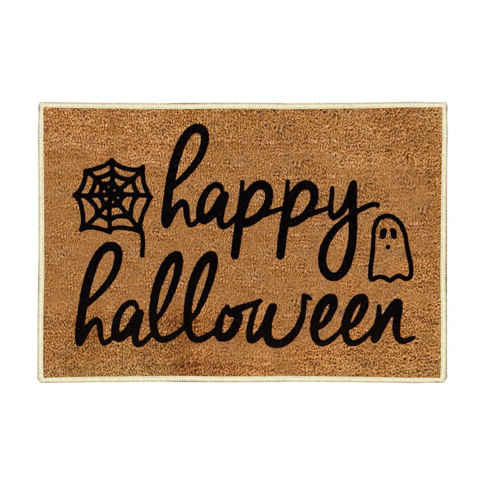 Personalized Halloween Doormat & Blanket Set - Spooky Party Decorations for Birthday, Home, and Front Door - Perfect for Halloween Events & Table Decor