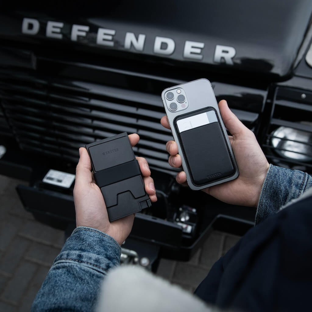 Ekster RFID Blocking Slim Wallet - Premium Leather Card Holder for Men & Women - Perfect for Travel, Business & Everyday Use