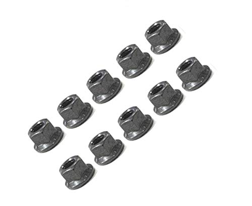 Genuine OEM Echo 5mm Exhaust Muffler Flange Nut - 10 Pack Compatible with CS-370F, CS-40, CS-400, CS-420ES, PB-755SH, PB-755ST | Perfect for Chainsaw Maintenance & Repair with Free E-Book Gift