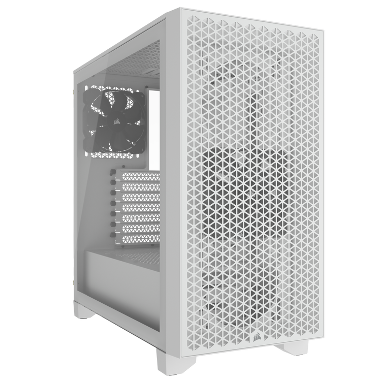 Corsair 3000D Airflow ATX Mid-Tower PC Case with Tempered Glass Side Panel - High Airflow Design for Gaming & Workstation Builds