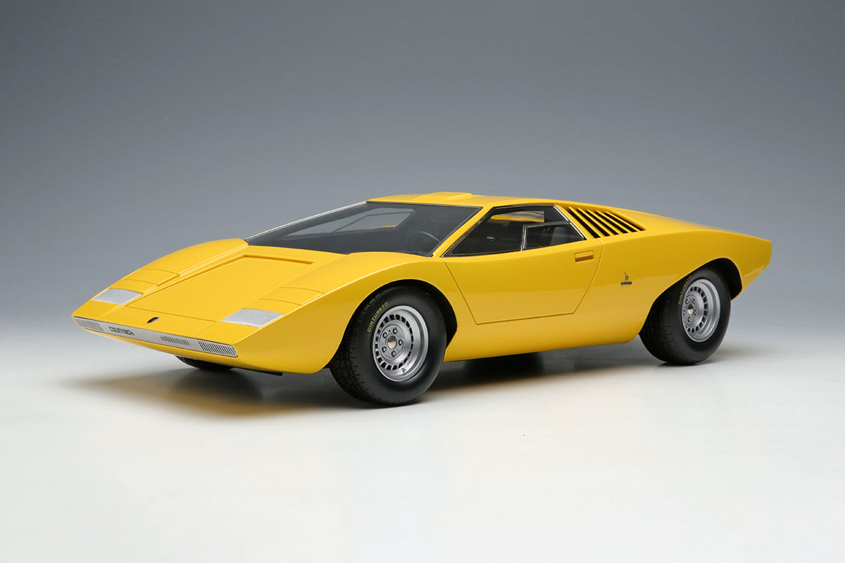 Eidolon 1:18 Scale Lamborghini Countach LP500 Bertone 1971 Geneva Motor Show Diecast Model Car - Perfect for Collectors, Display & Italian Sports Car Enthusiasts