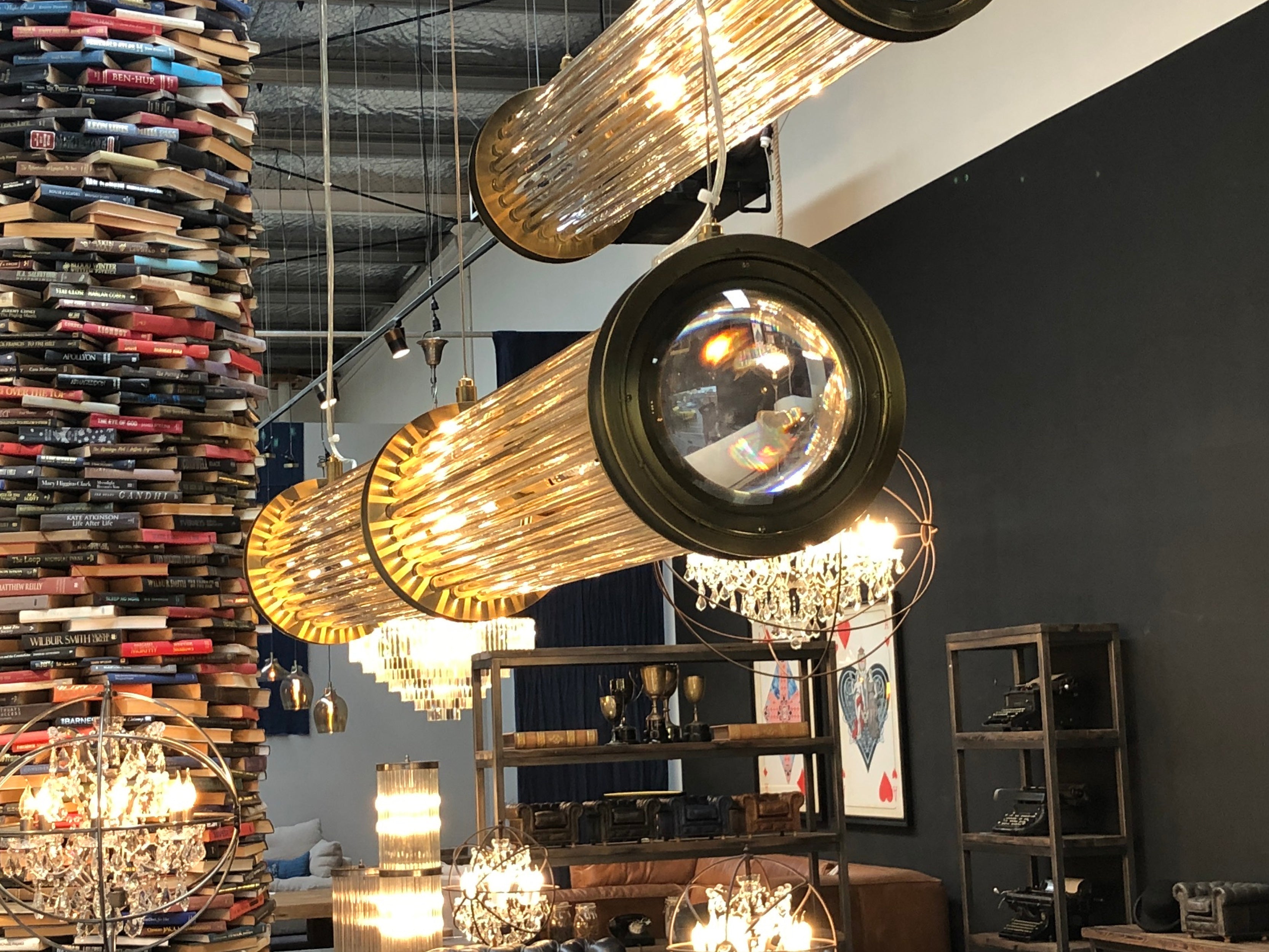 Modern Newton Pendant Chandelier - Elegant Glass Ceiling Light Fixture for Dining Room, Kitchen Island & Bedroom Lighting
