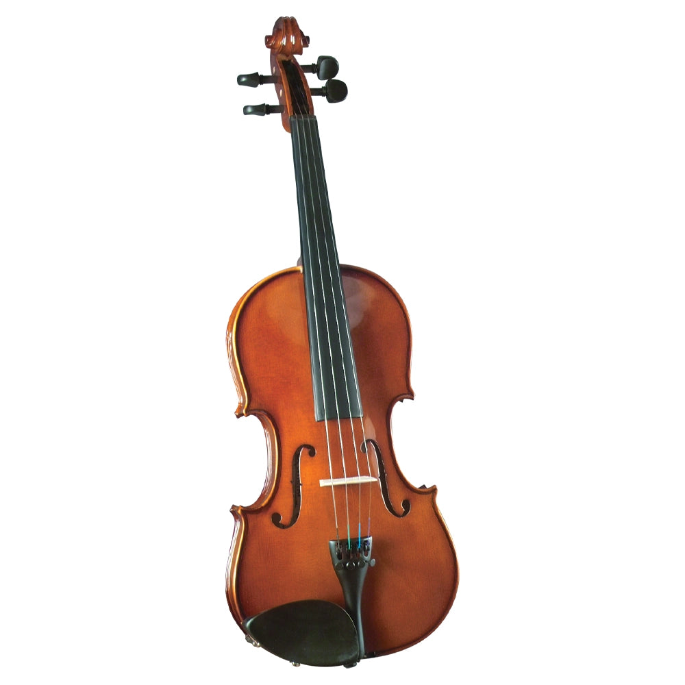 Cremona SV-50 Novice Violin Outfit - Full Size 4/4 Beginner Violin Set with Bow, Case & Rosin - Perfect for Students & Music Lessons