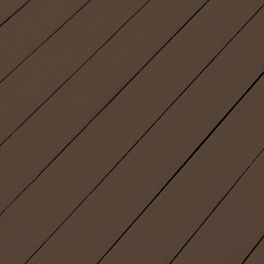 Rodda Paint SharkSkin Deck and Siding Stain - 1 Gallon (4-Pack) - Chocolate Brown - Premium Exterior Wood Protection for Decks, Fences & Siding - Weather-Resistant Finish for Outdoor Use