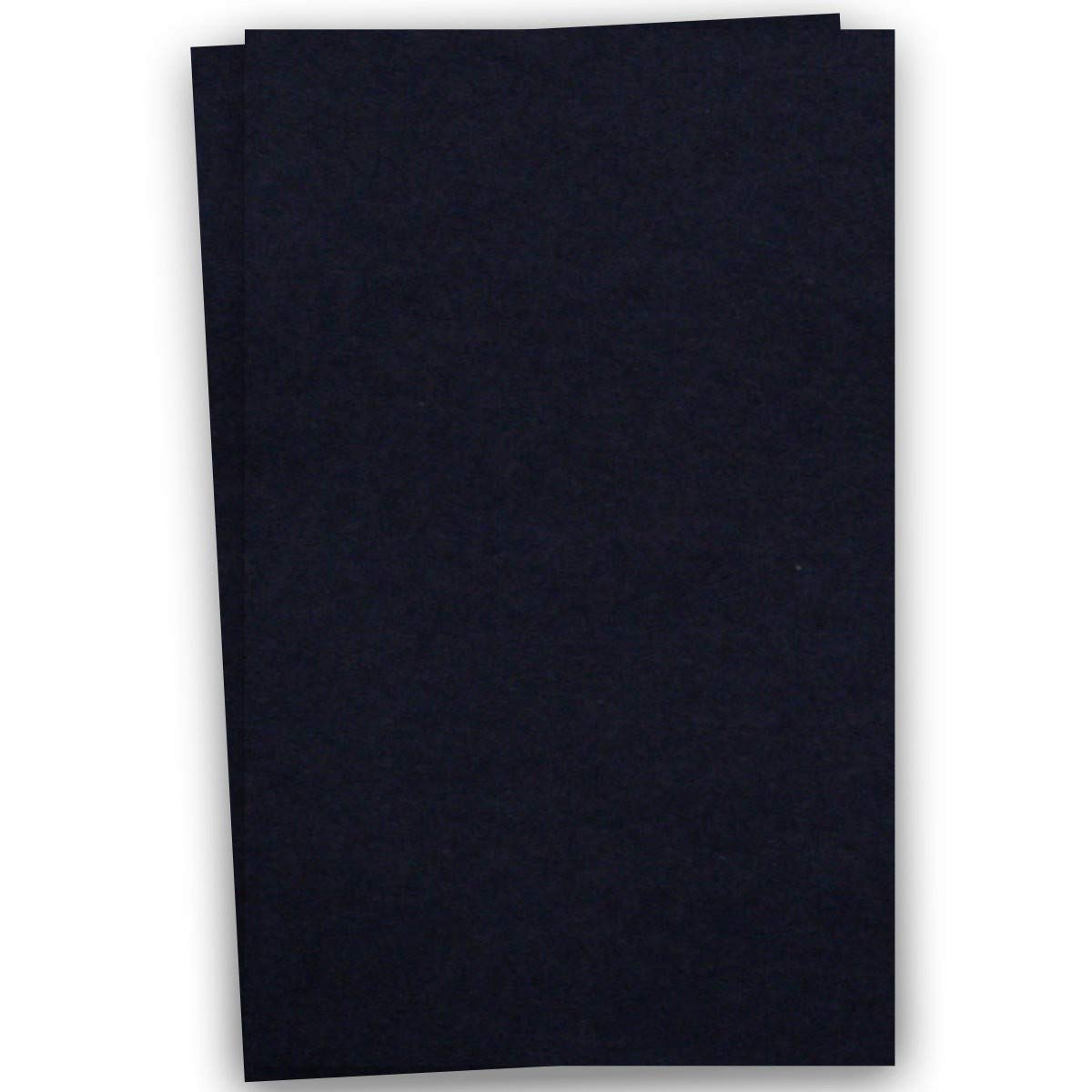 Premium 12x18 Cardstock Paper - 192lb Cover (520gsm) - 100 Sheets - Black Midnight - Ideal for Business Cards, Invitations & DIY Craft Projects