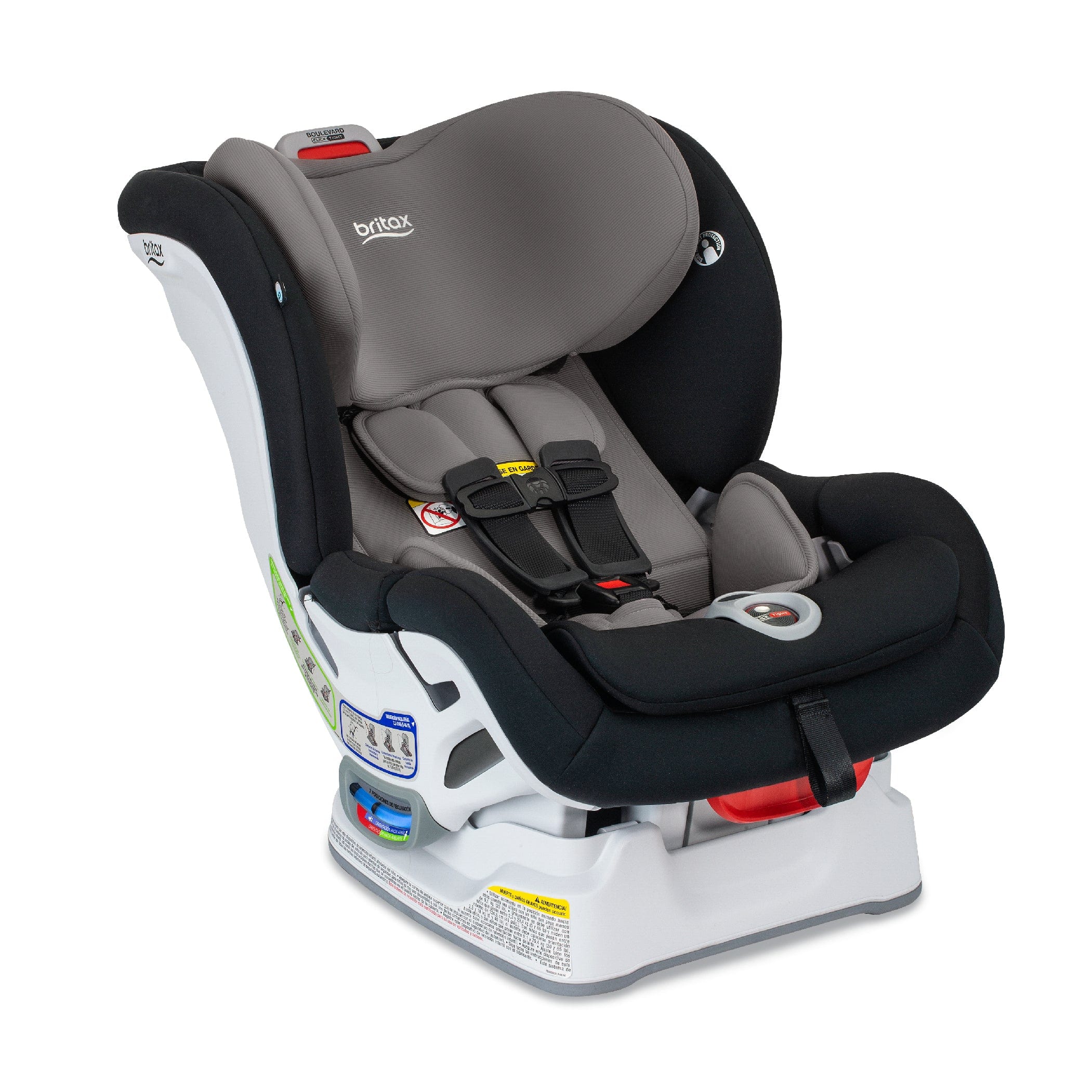 Britax Boulevard Clicktight Convertible Car Seat - SafeWash Fabric, Rear & Forward Facing for Infants to Toddlers (4-65 lbs) | Easy Installation & Machine Washable | Perfect for Family Travel & Daily Commute
