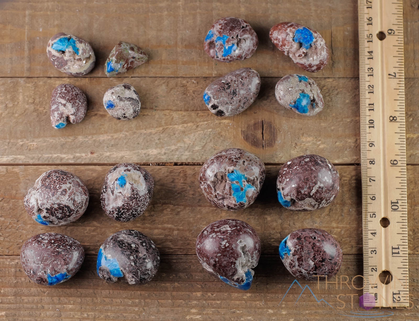 CAVANSITE Tumbled Stones - Natural Healing Crystals for Meditation, Chakra Balancing & Energy Work | Self Care Gemstones for Stress Relief & Spiritual Growth