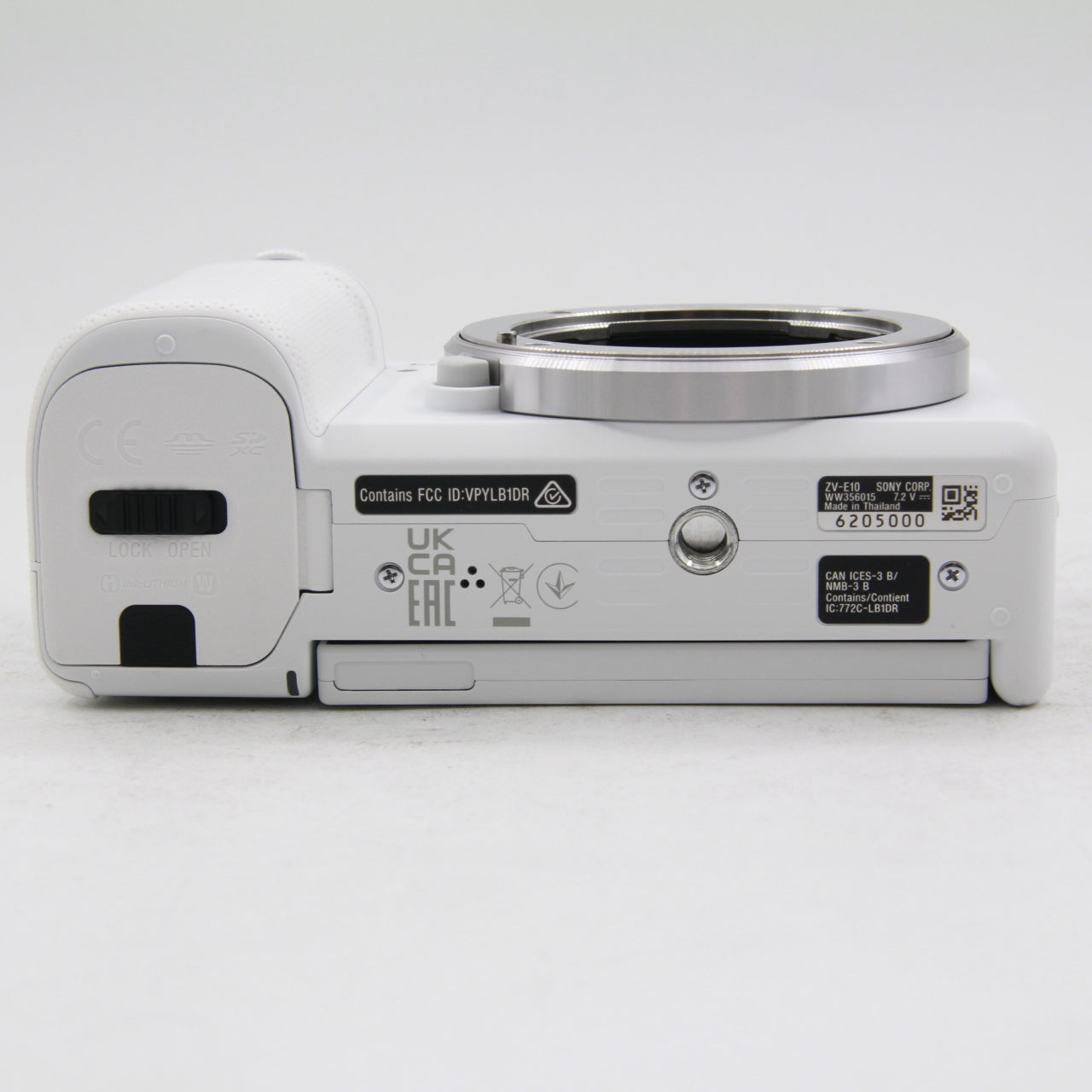 Open Box Excellent Condition Sony ZV-E10 Mirrorless Digital Camera (Body Only, White) - Perfect for Vlogging, YouTube Content Creation & Travel Photography