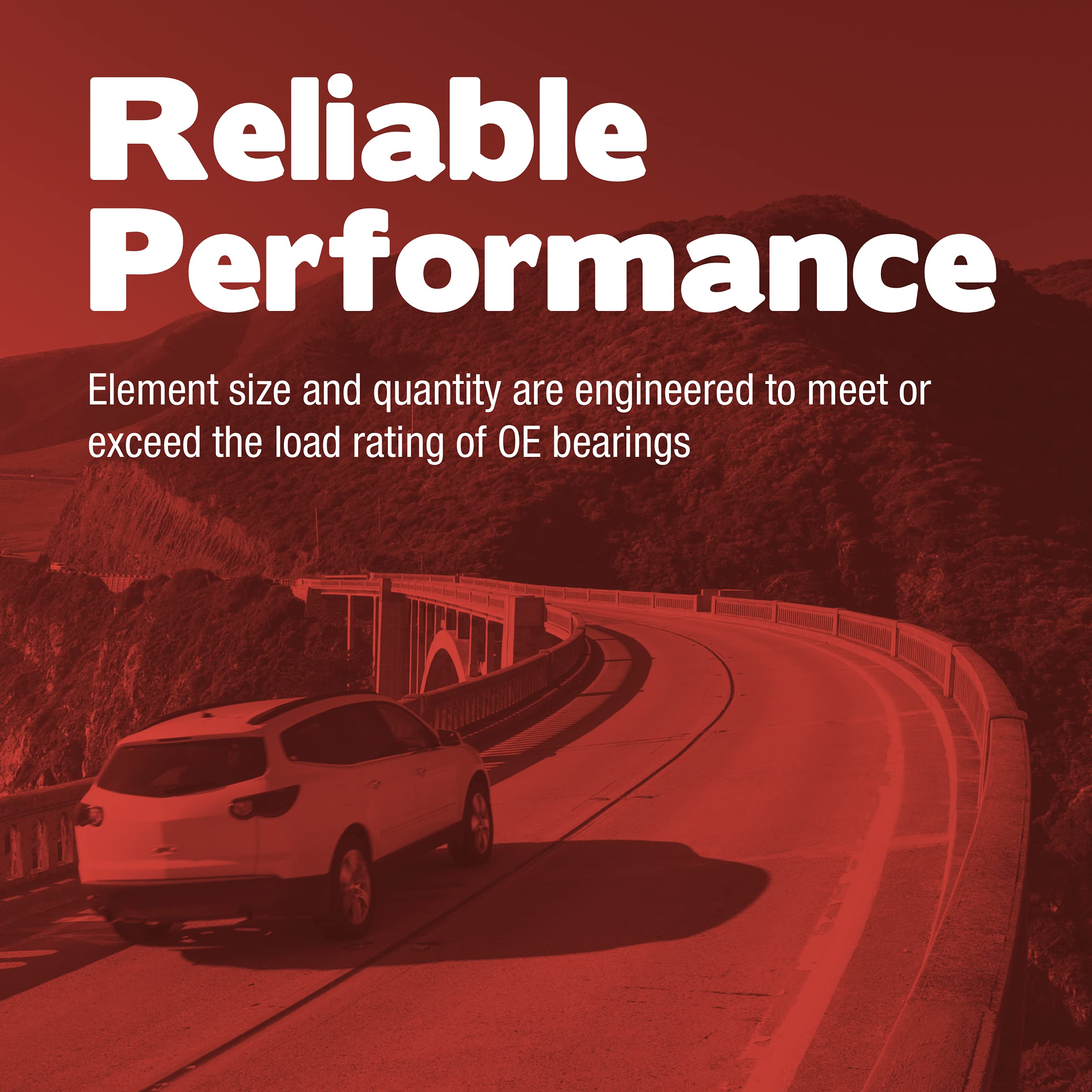 National B-44 Wheel Bearing - High Performance Replacement for Smooth & Quiet Ride - Perfect for Trucks, SUVs, and Off-Road Vehicles