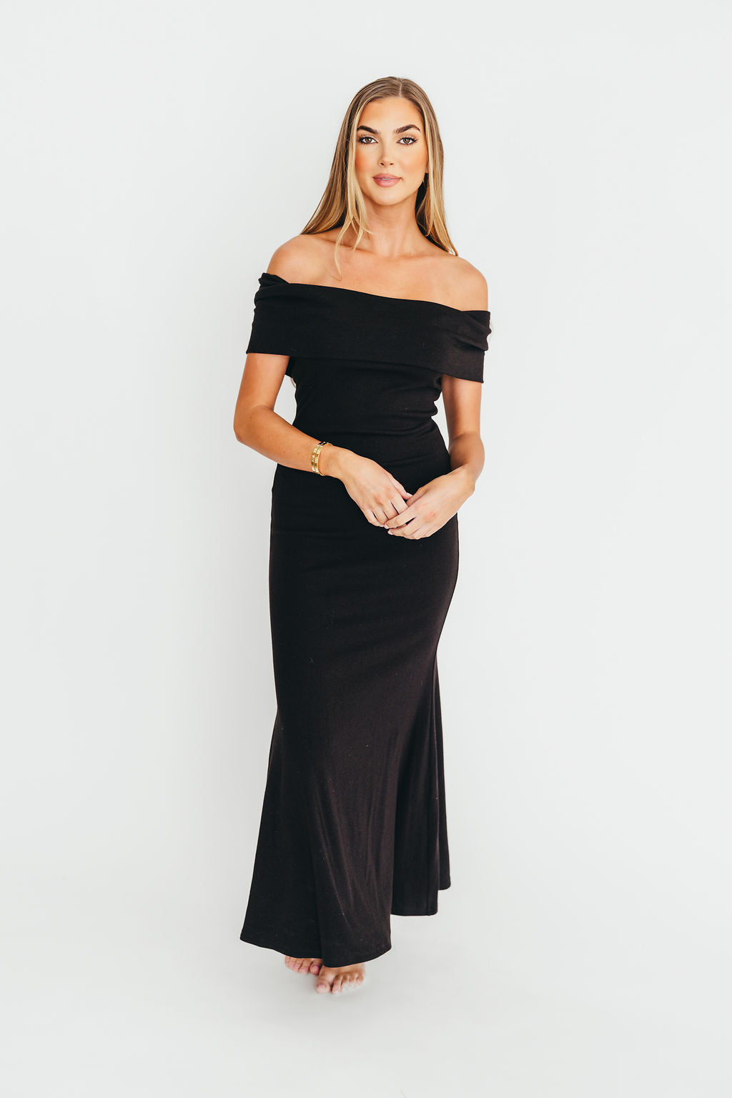 Monroe Maxi Dress in Black - Bump Friendly Maternity Dress for Women | Comfortable & Stylish for Pregnancy, Nursing, and Everyday Wear