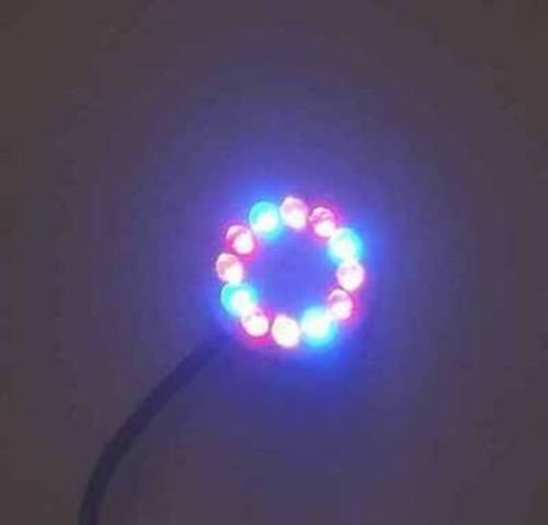 12 LED Multi-Color Ring Light with Auto Color Changing - Perfect for Makeup, Photography, Live Streaming & Video Calls