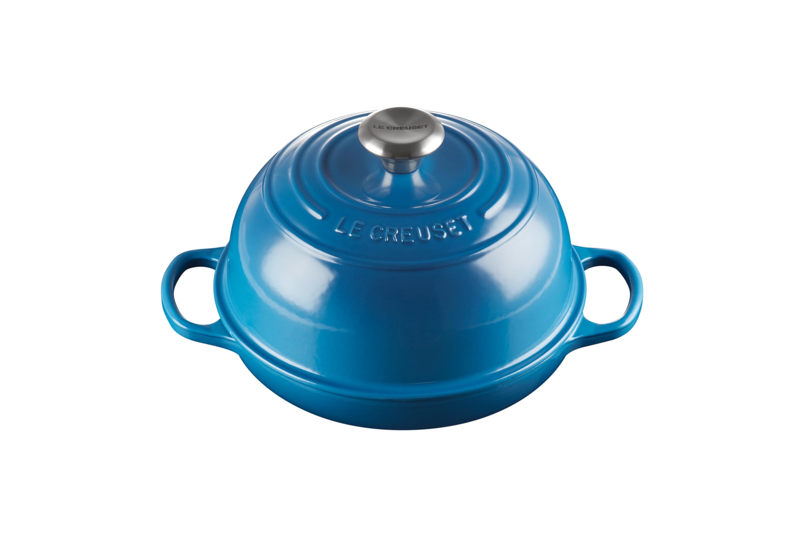 Le Creuset Enameled Cast Iron Bread Oven 1.75 qt - Marseille Blue Dutch Oven for Baking Artisan Bread, Sourdough & Pastries | Perfect for Home Bakers & Bread Lovers