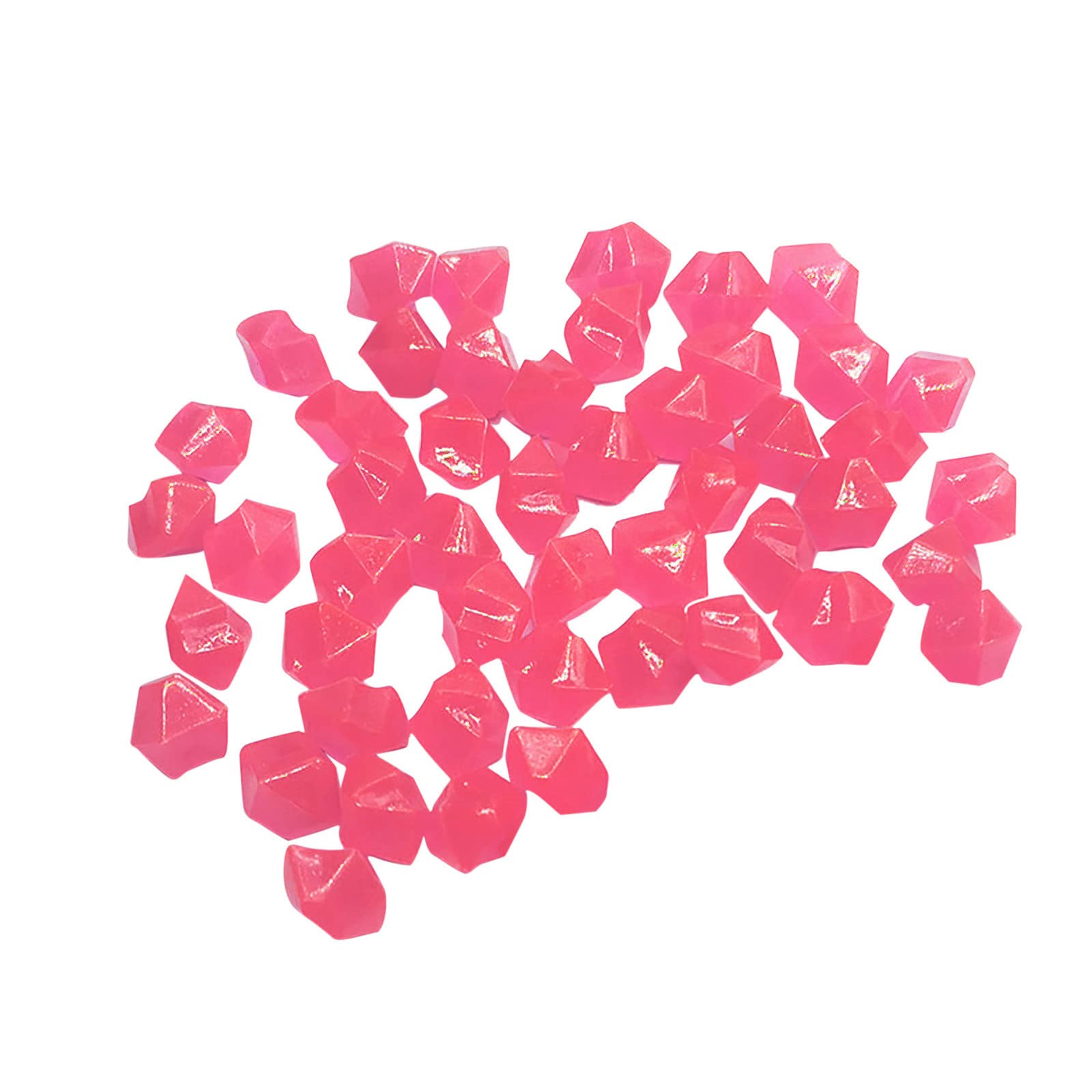 Glow in The Dark Stones for Fish Tank Decorations - Luminous Aquarium Landscaping Rocks for Outdoor Home Decor, Patio, Garden, Lawn & Swimming Pool - Perfect for Nighttime Ambiance and Underwater Themes