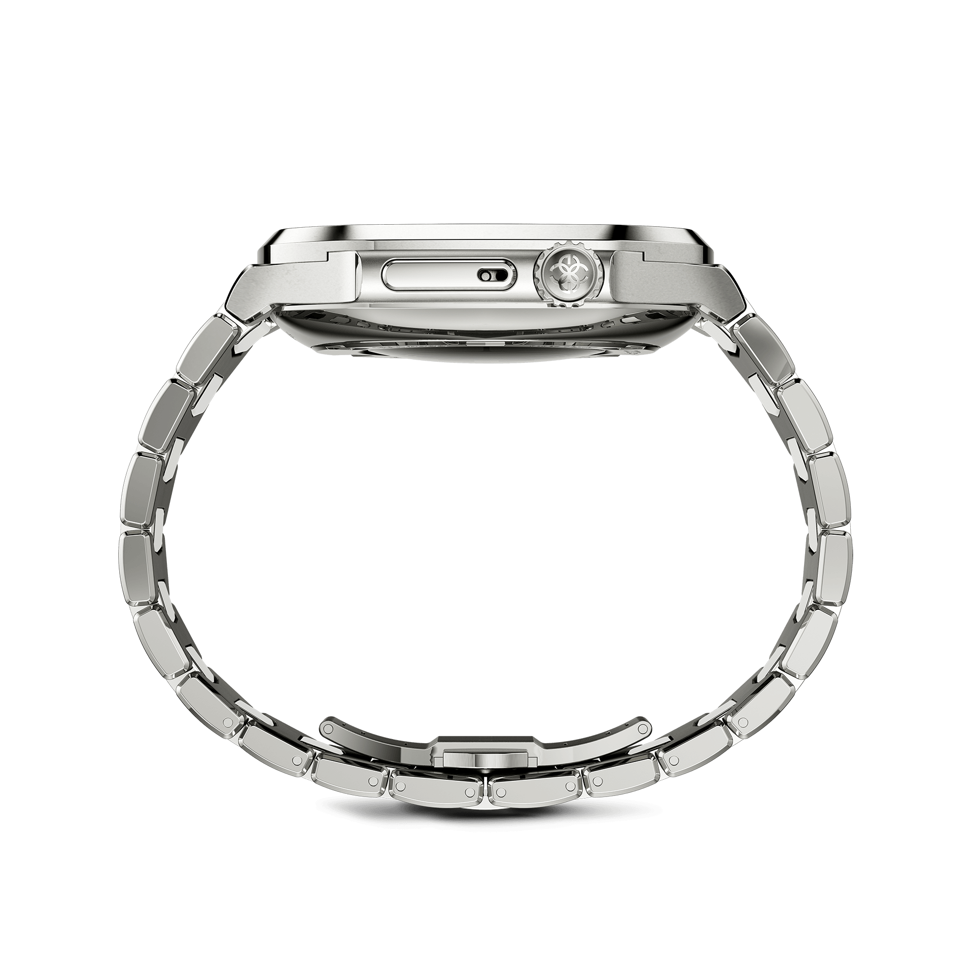 Apple Watch Case RO45 - Premium Silver Protective Cover for Apple Watch Series 1/2/3/4/5/6/7/8/SE - Slim Fit Scratch-Resistant Case with Easy Installation - Perfect for Workouts, Running & Everyday Use