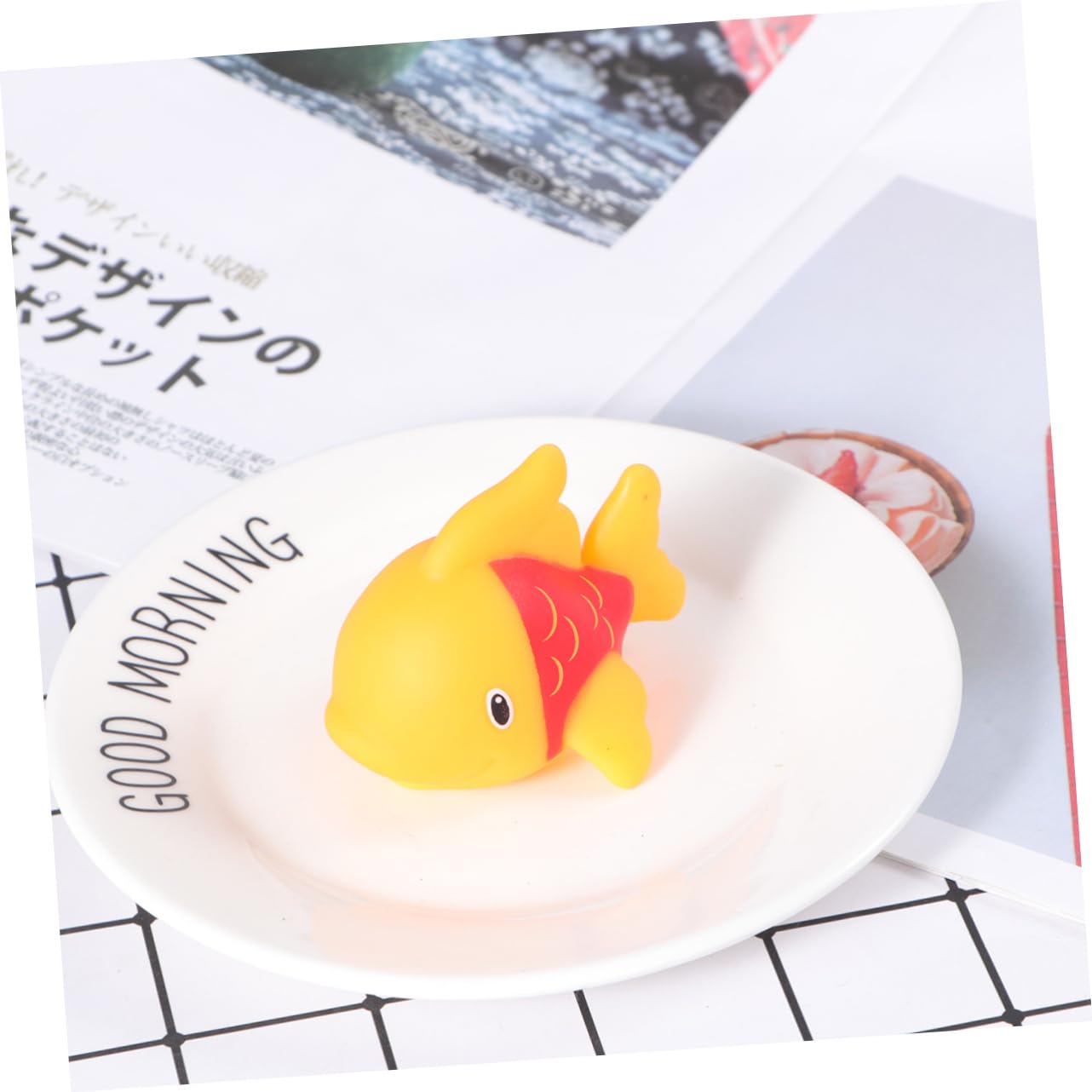 KICHOUSE 16 Pcs Bath Toys Set - Squeaky Rubber Duck & Animal Bath Time Toys for Toddlers | Fun Bathtub Playtime for Babies & Kids