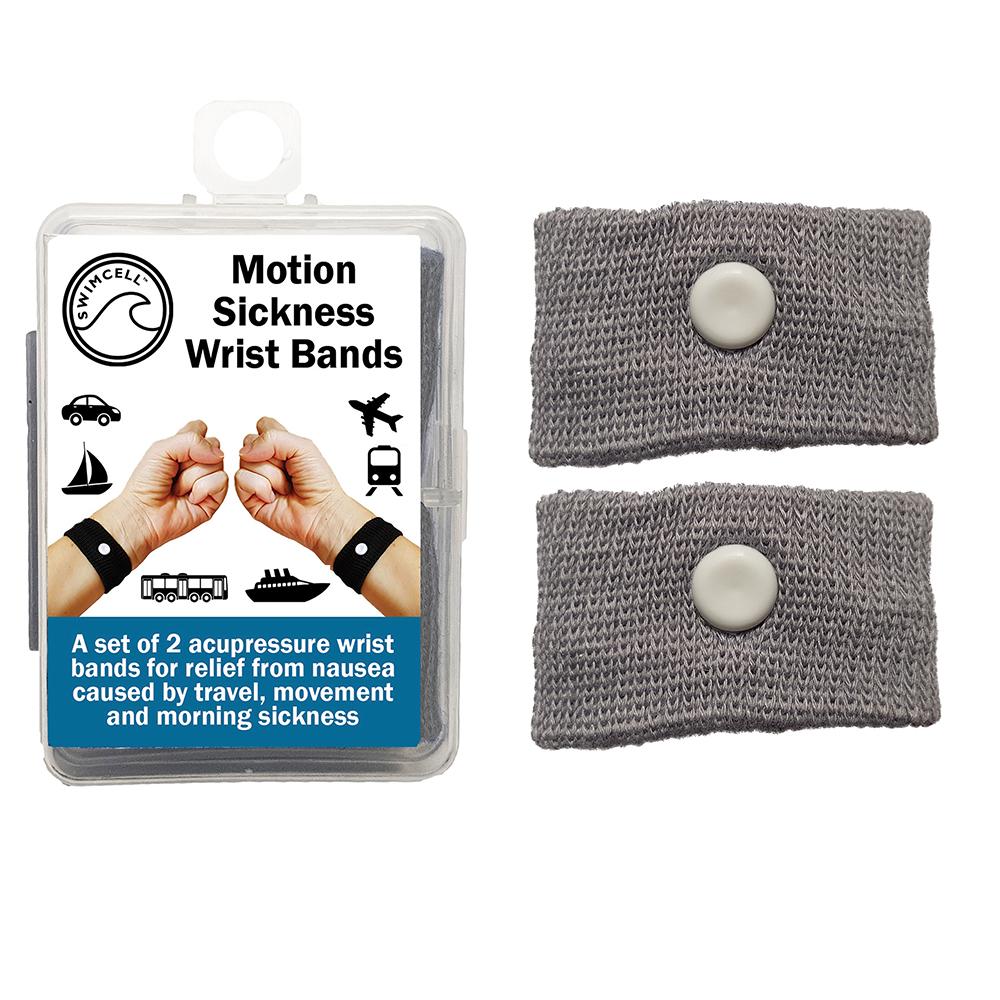 Anti Nausea Wristbands for Motion Sickness Relief - Acupressure Bands for Adults & Kids - Travel, Car, Boat & Pregnancy Use