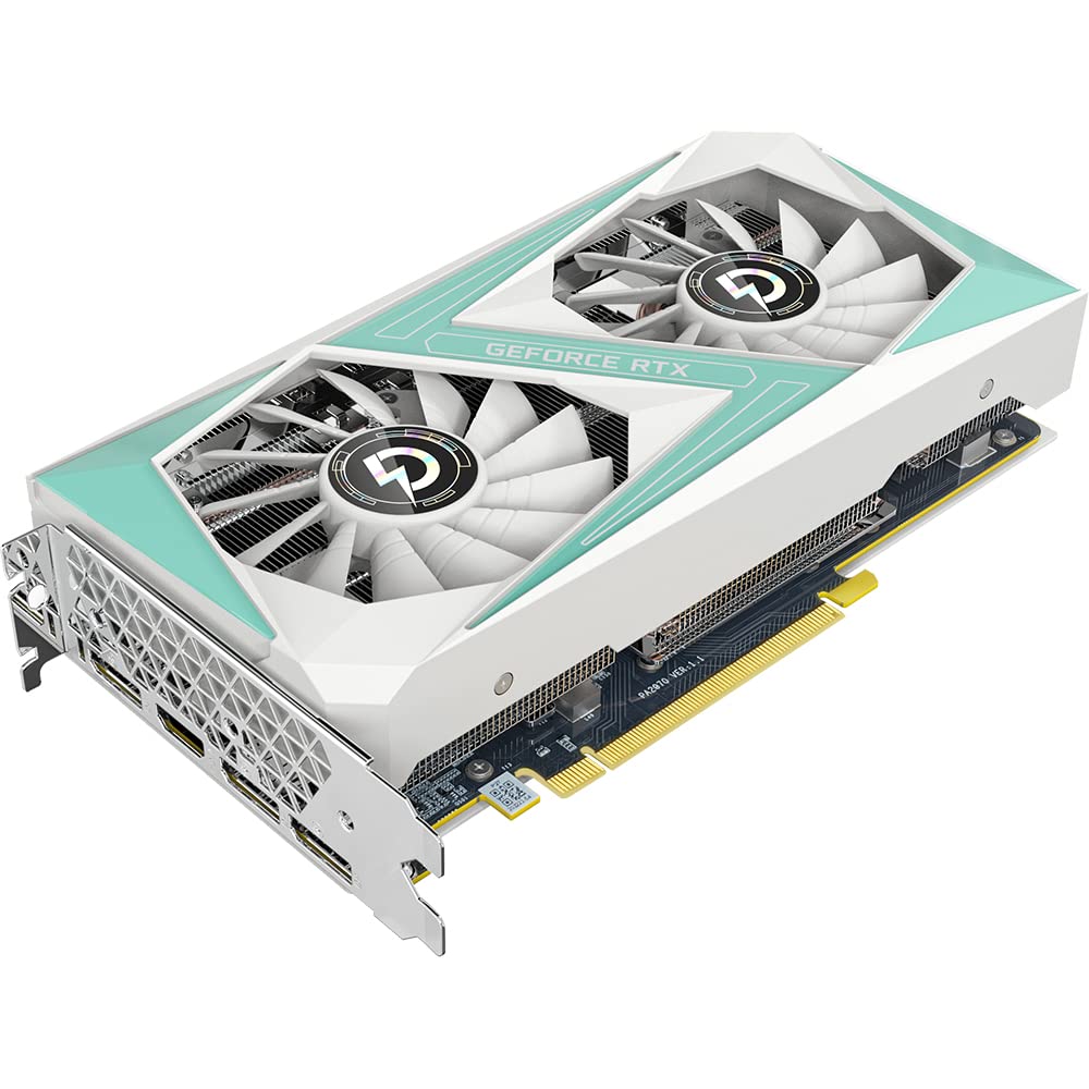 YIWENG RTX 2060 6GB GDDR6 Gaming Graphics Card - 192-bit, 8K Resolution Support, 3xDP+HD Output - Perfect for PC Gaming, VR, and 4K Video Editing